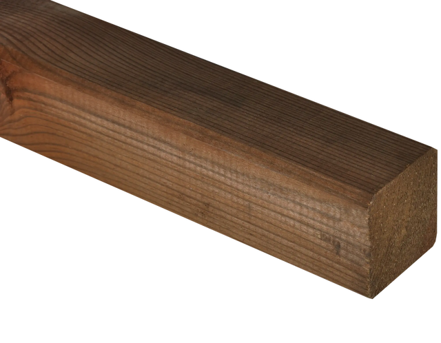 Kantówka drewniana Nive 7x7x180 cm brązowa Naterial