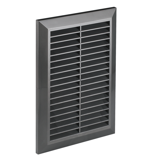 Kratka wentylacyjna 14 x 21 cm grafit EQUATION