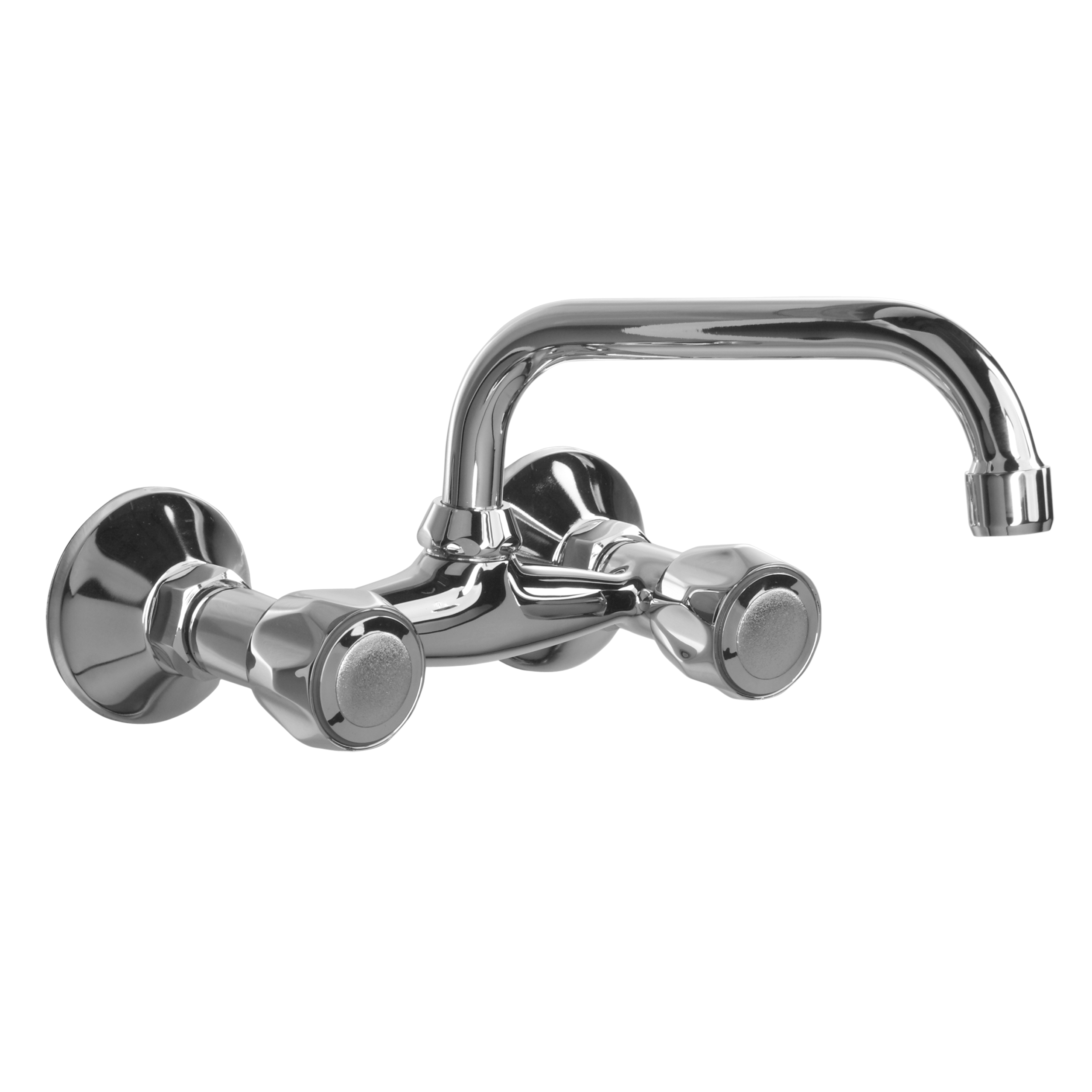 Bateria umywalkowa ścienna wylewka C chrom Class New Valvex