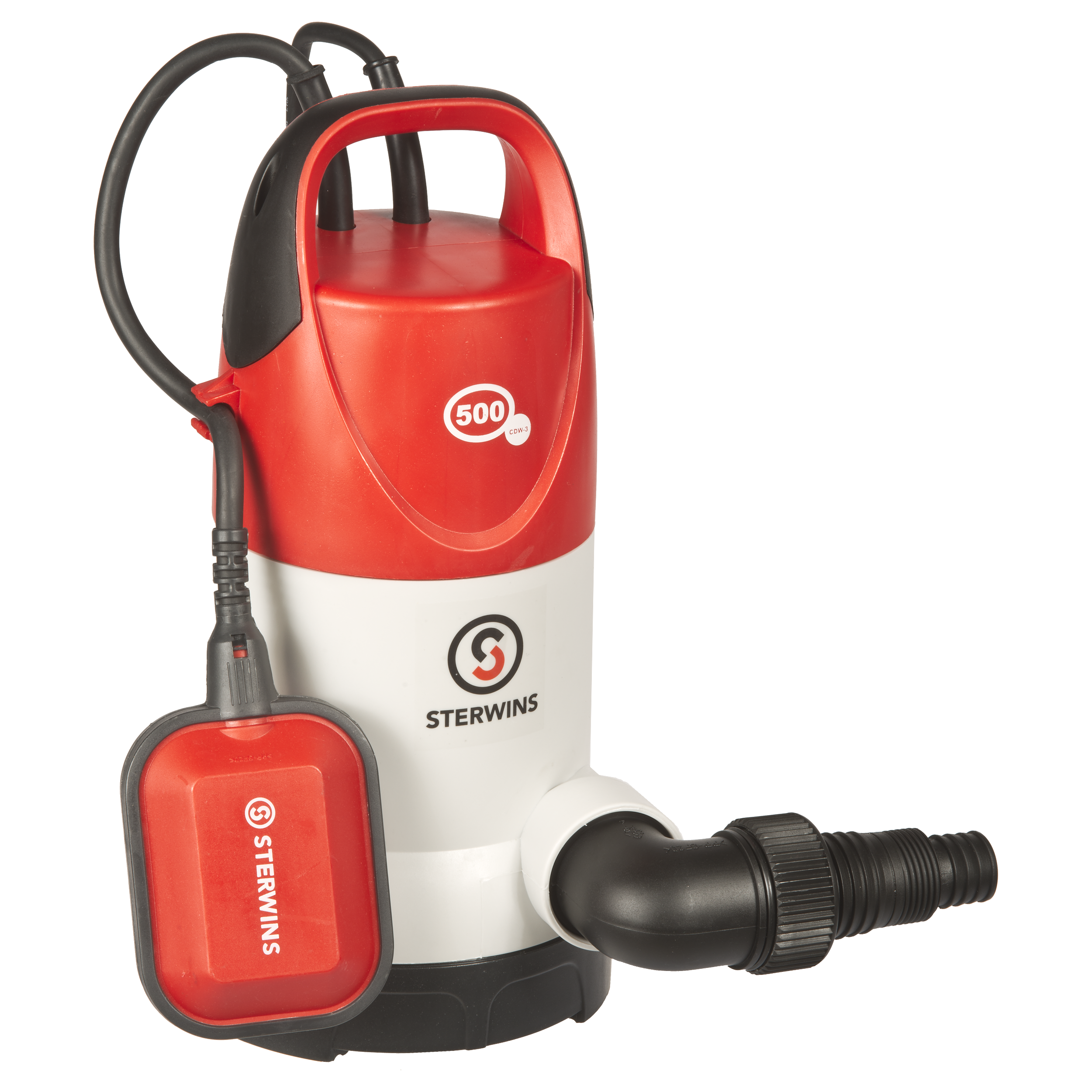 Bomba de achique sterwins de 500 w y caudal máximo de 11000 l/h