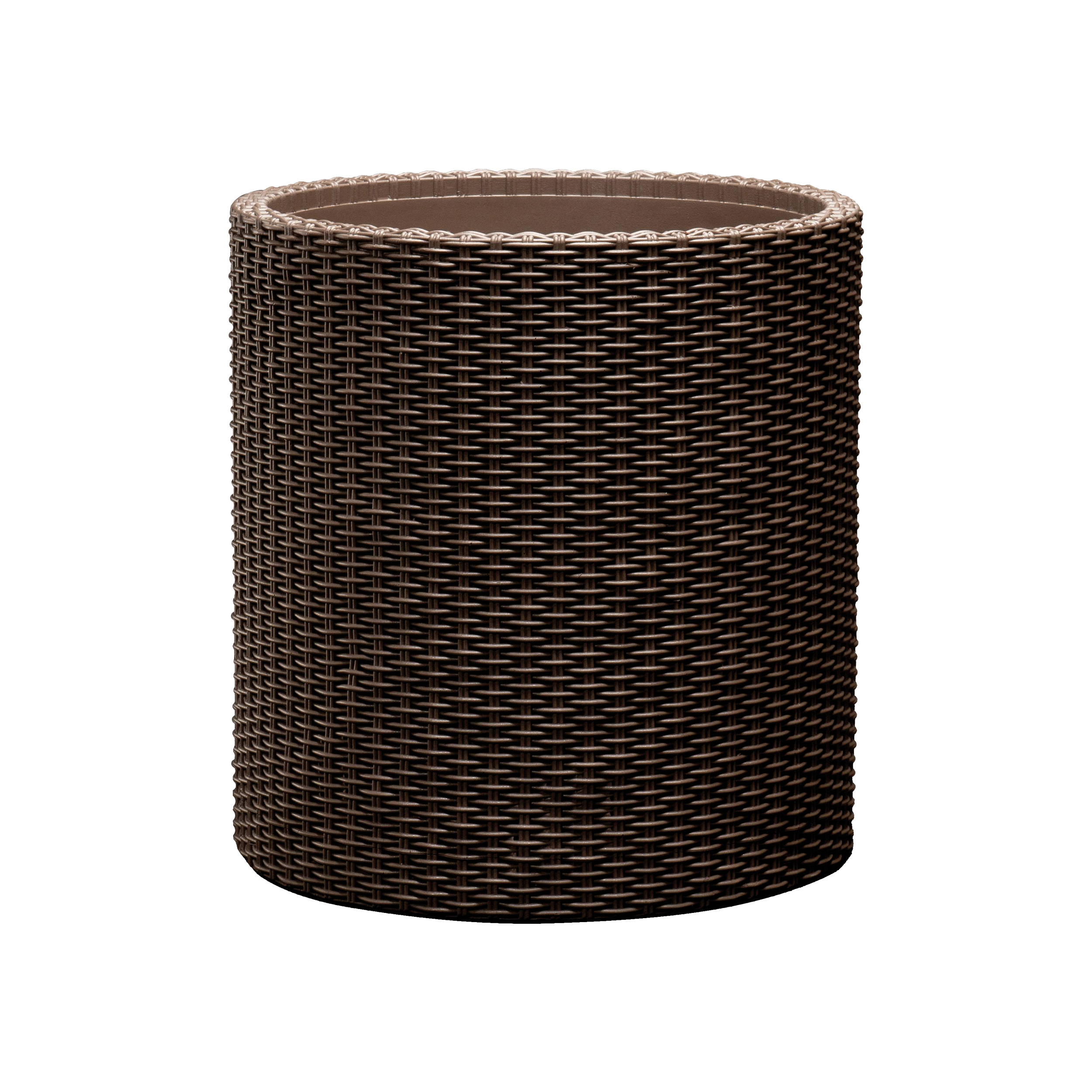 Donica plastikowa Cylinder śr.28 cm brązowa Keter