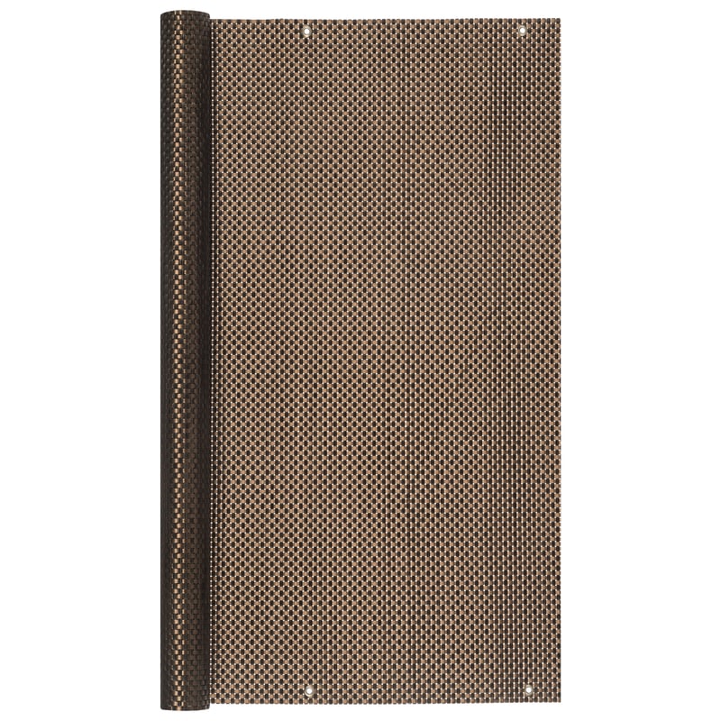 Osłona balkonowa Rattan Lux 1x3 m brązowa