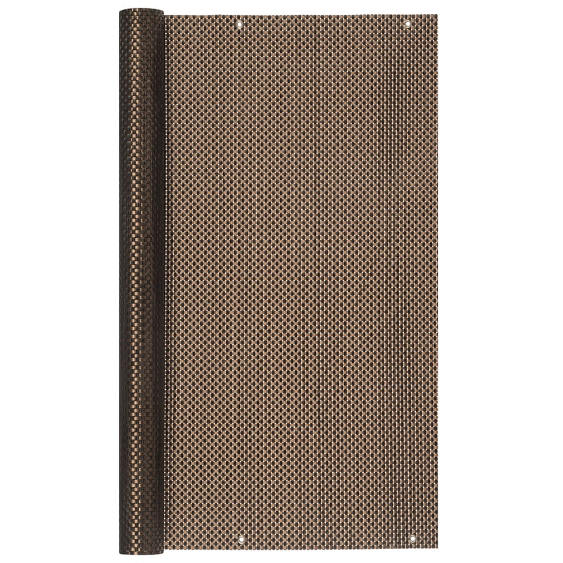 Osłona balkonowa Rattan Lux 1x5 m brązowa