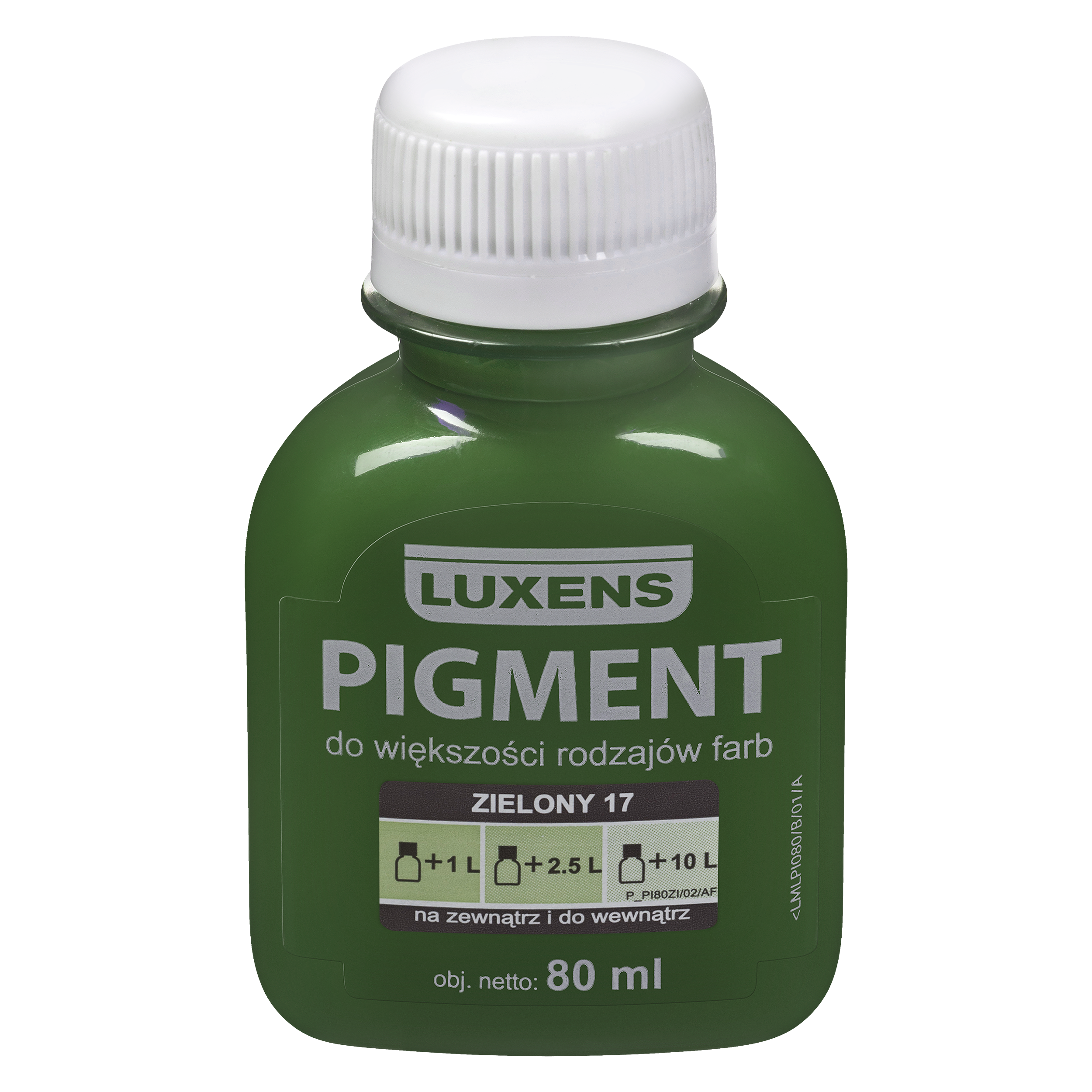 Barwnik w płynie Pigment Luxens 80 ml Zielony nr 17 80 ml