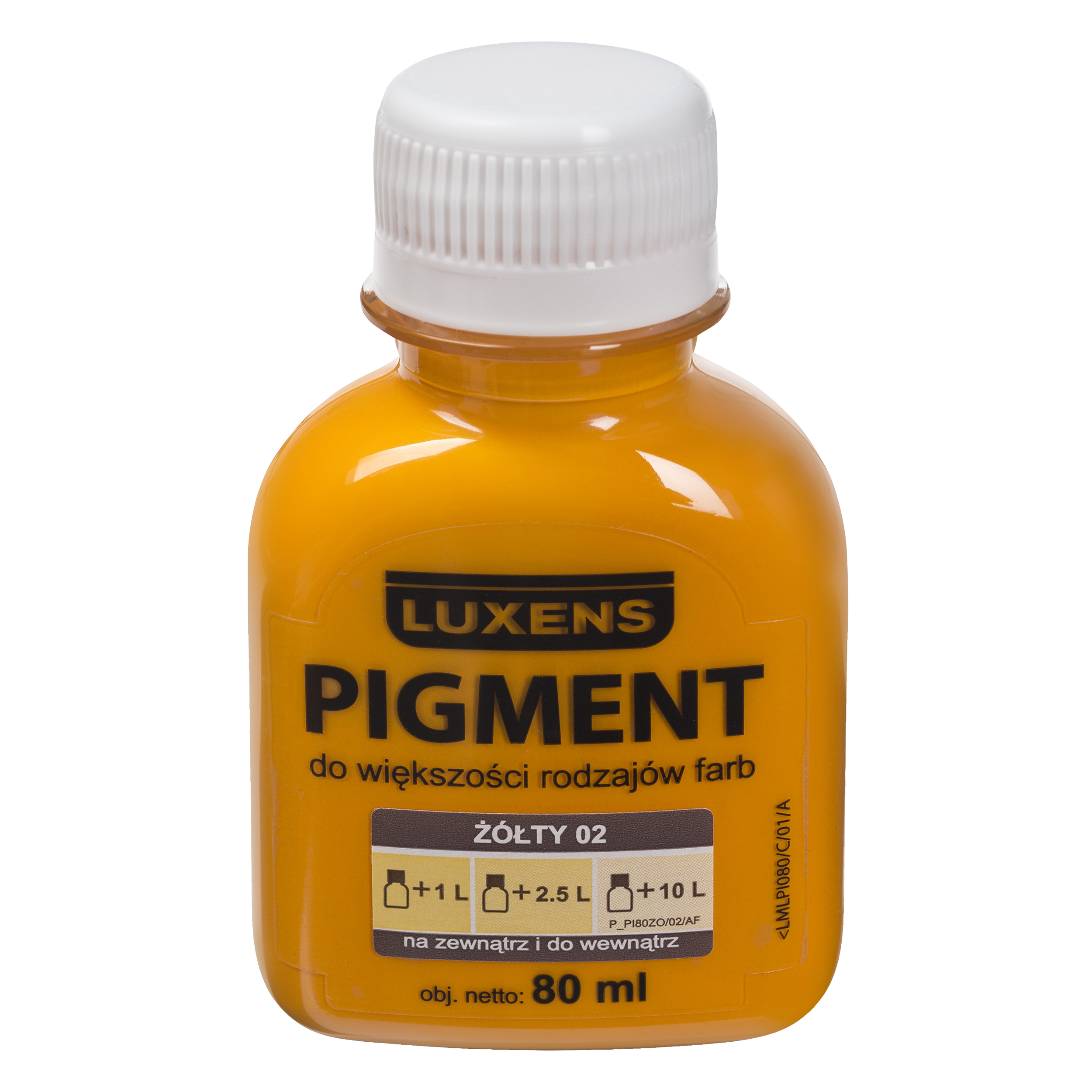 Barwnik w płynie Pigment Luxens 80 ml Żółty nr 02 80 ml - 6