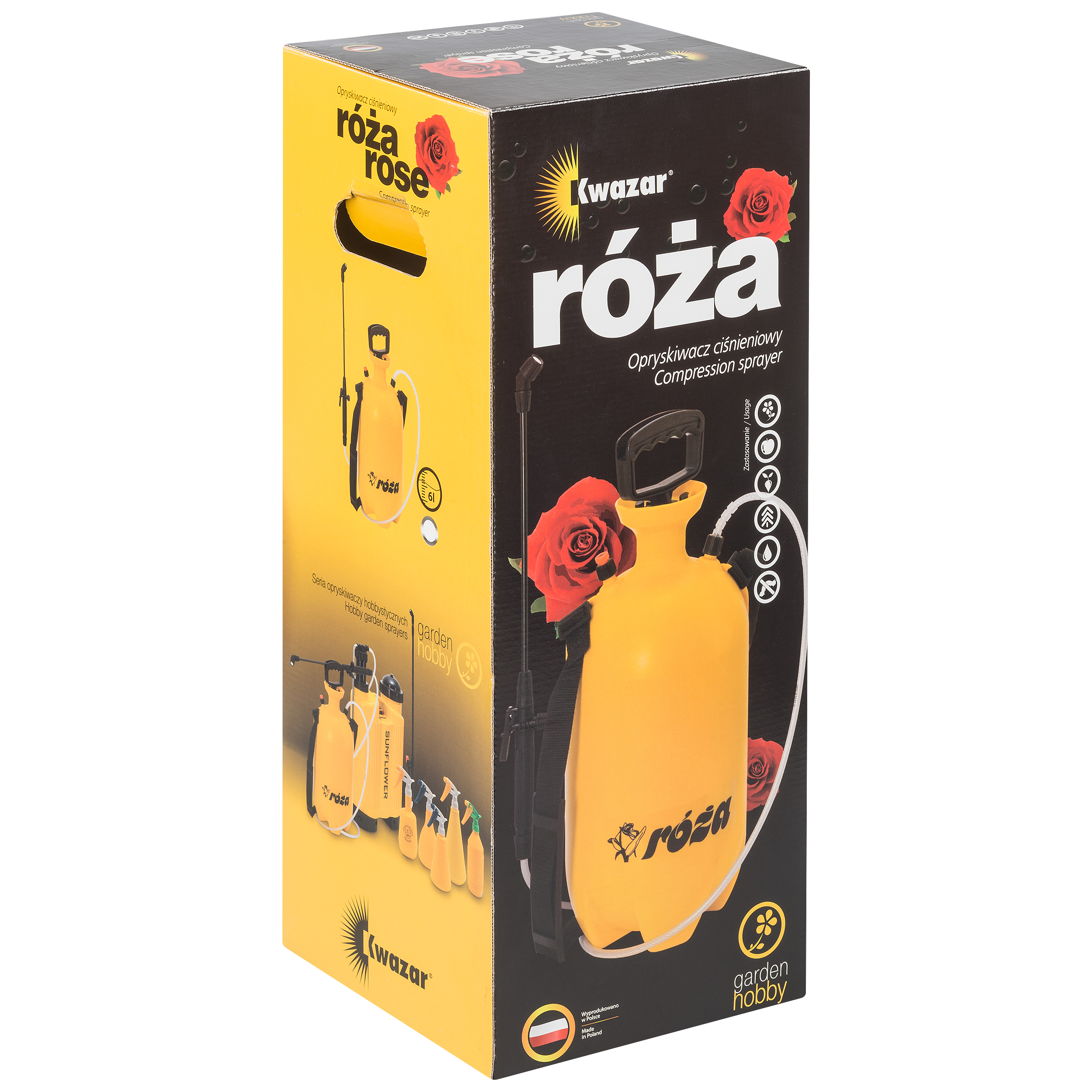 Opryskiwacz ciśnieniowy 6l Róża Kwazar - 3