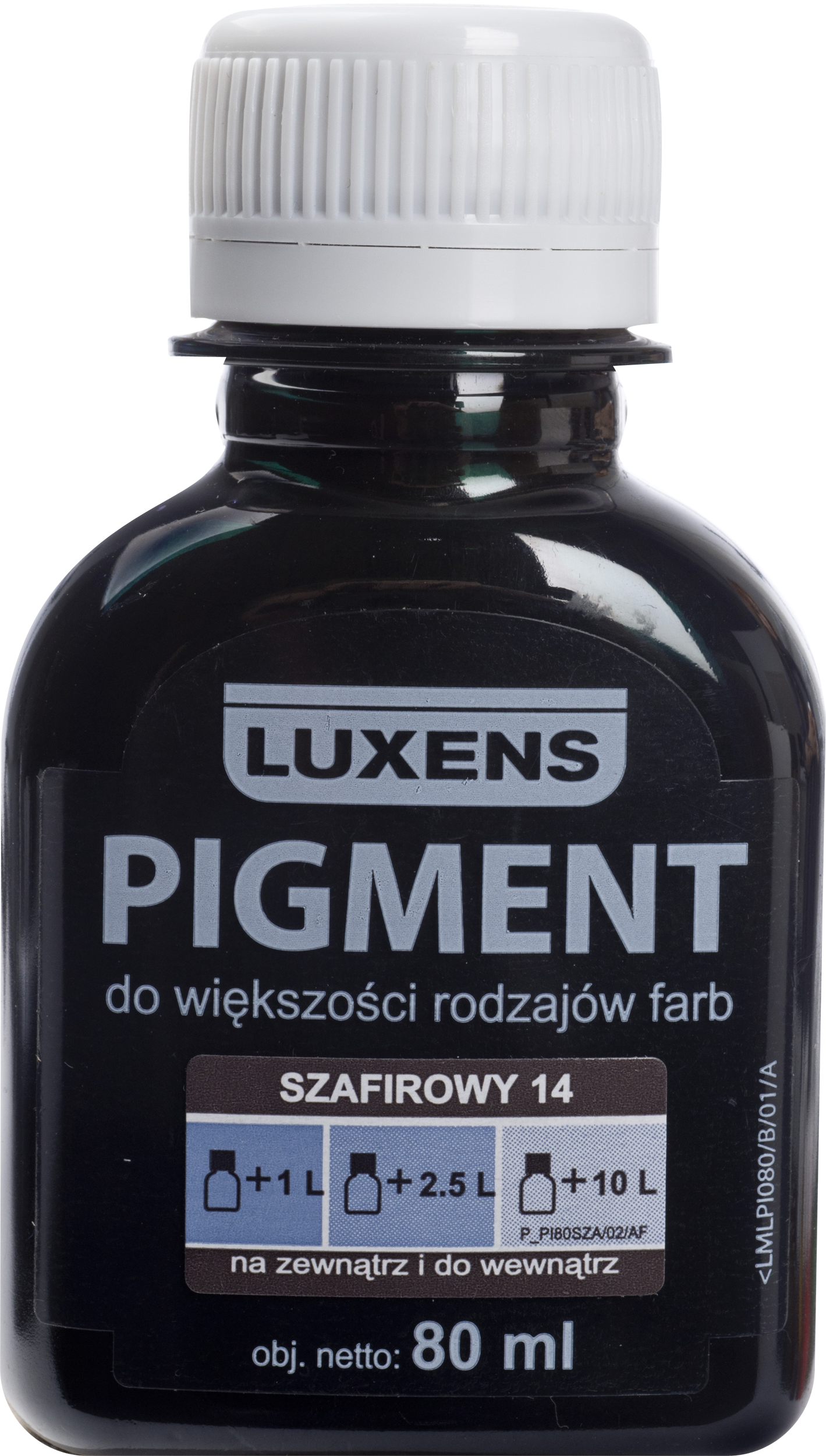 Barwnik w płynie Pigment Luxens 80 ml Szafirowy nr 14 80 ml - 2