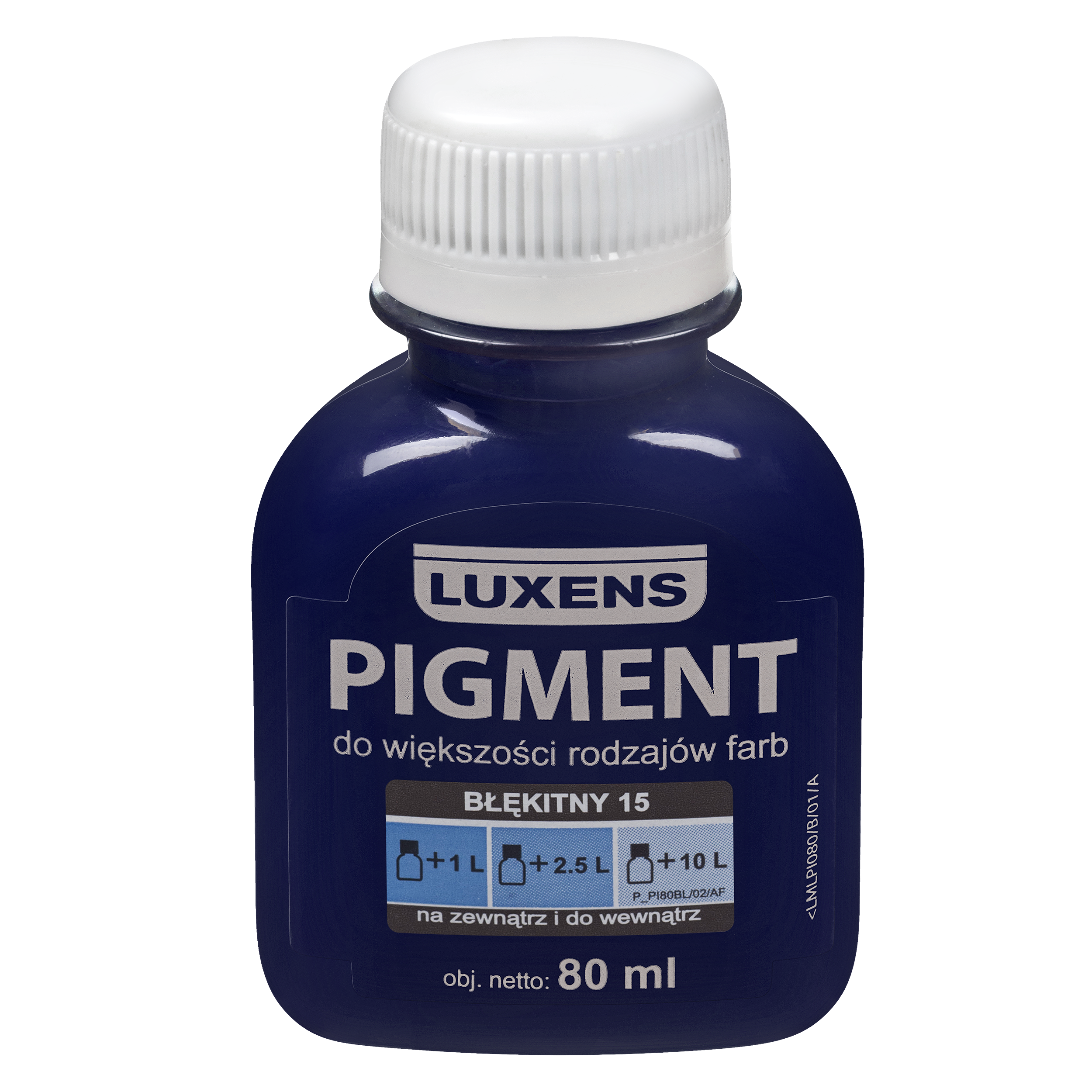 Barwnik w płynie Pigment Luxens 80 ml Błękitny nr 15 80 ml - 4