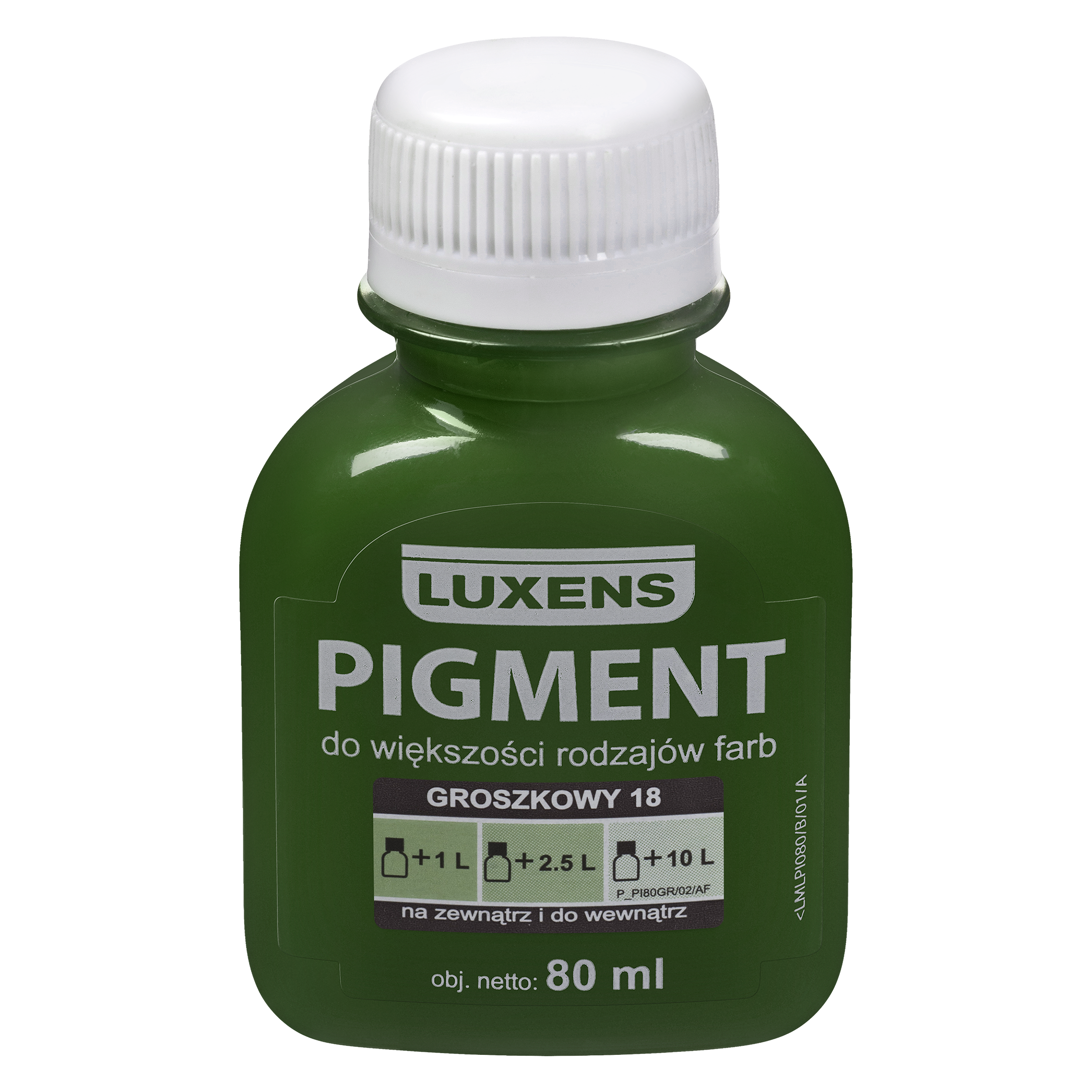 Barwnik w płynie Pigment Luxens 80 ml Groszkowy nr 18 80 ml