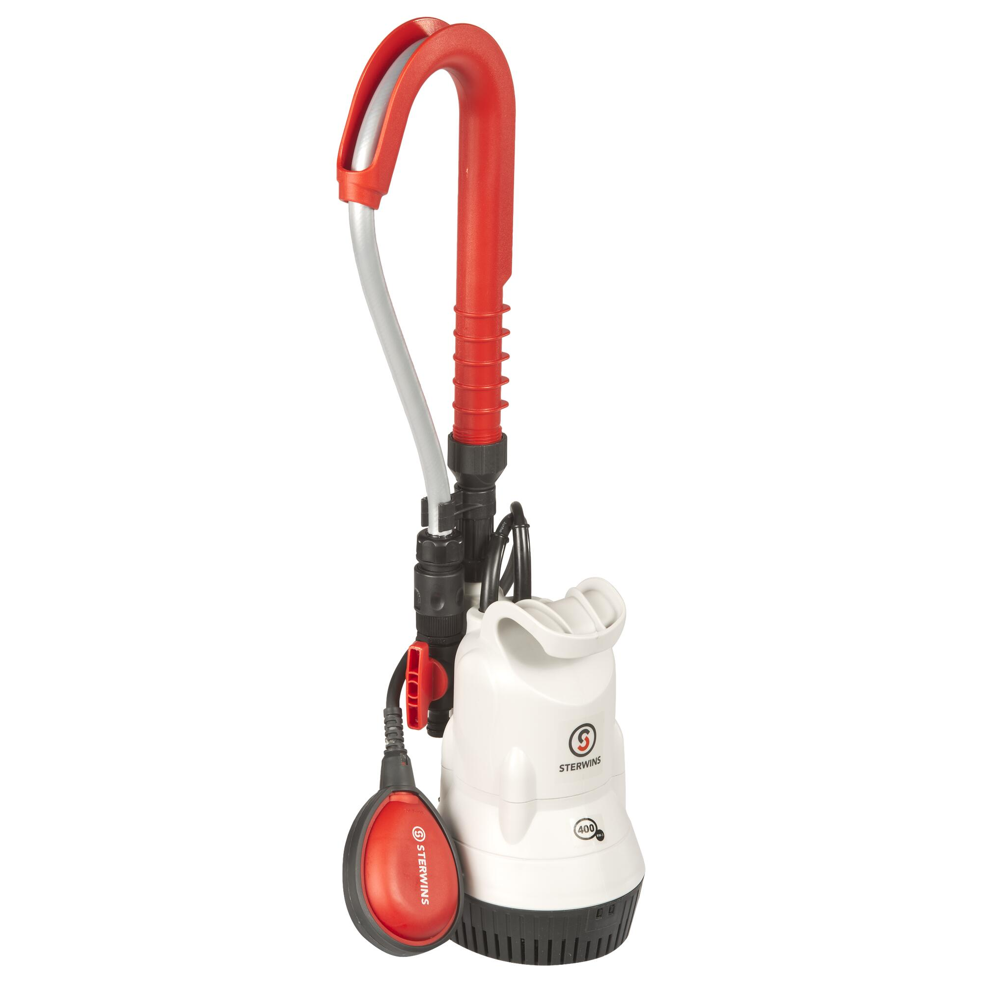 Bomba de achique sterwins de 400 w y 3.500 l/h de caudal máximo