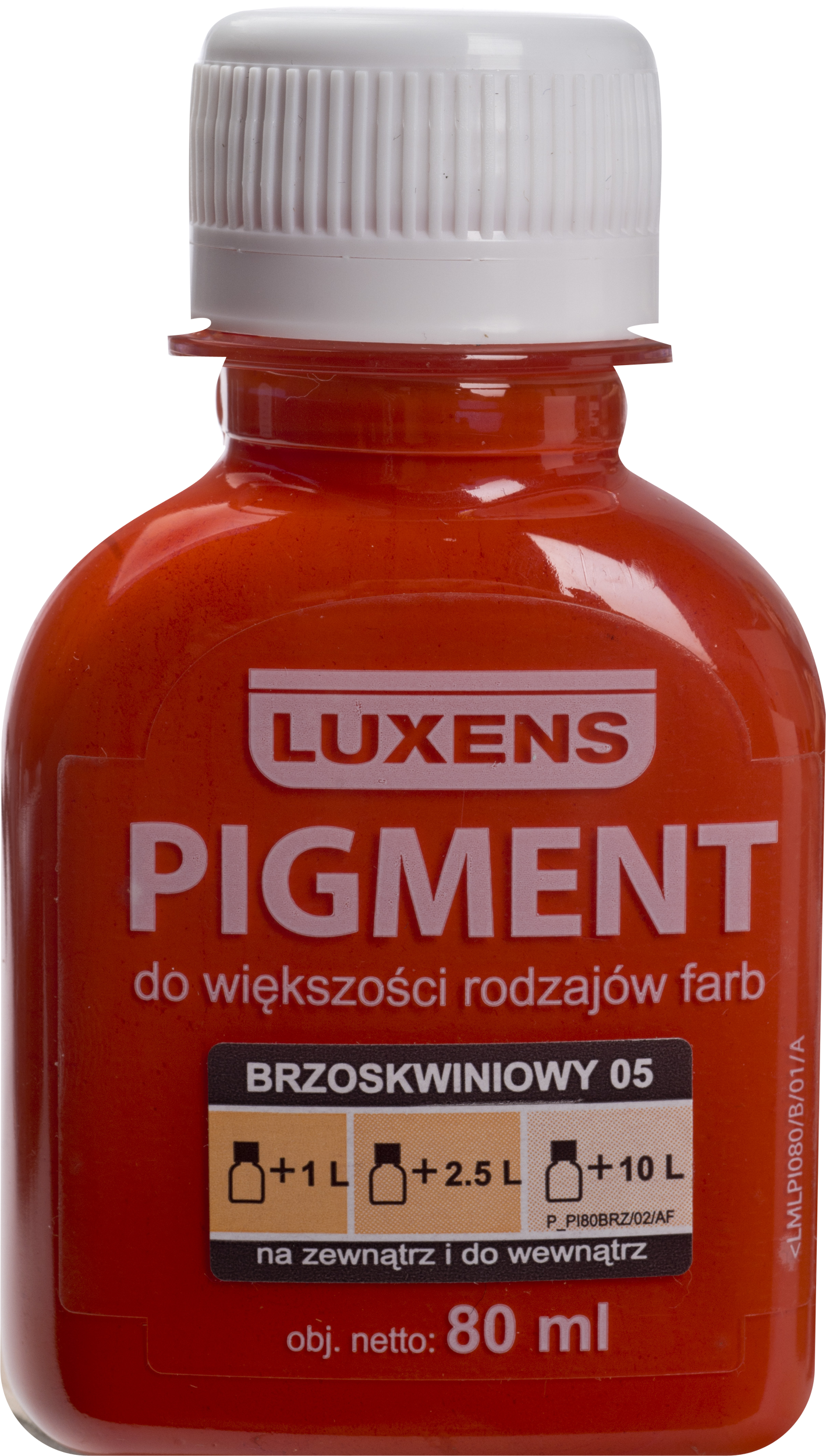 Barwnik w płynie Pigment Luxens 80 ml Brzoskwiniowy nr 05 80 ml - 2