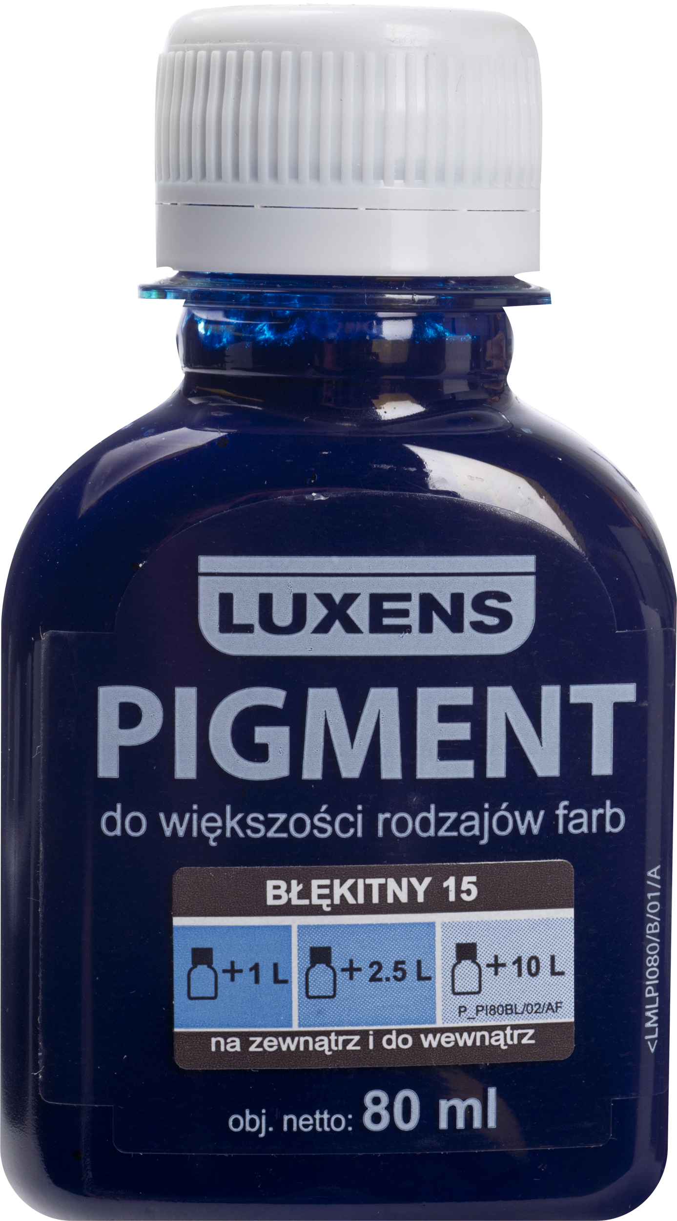 Barwnik w płynie Pigment Luxens 80 ml Błękitny nr 15 80 ml - 3
