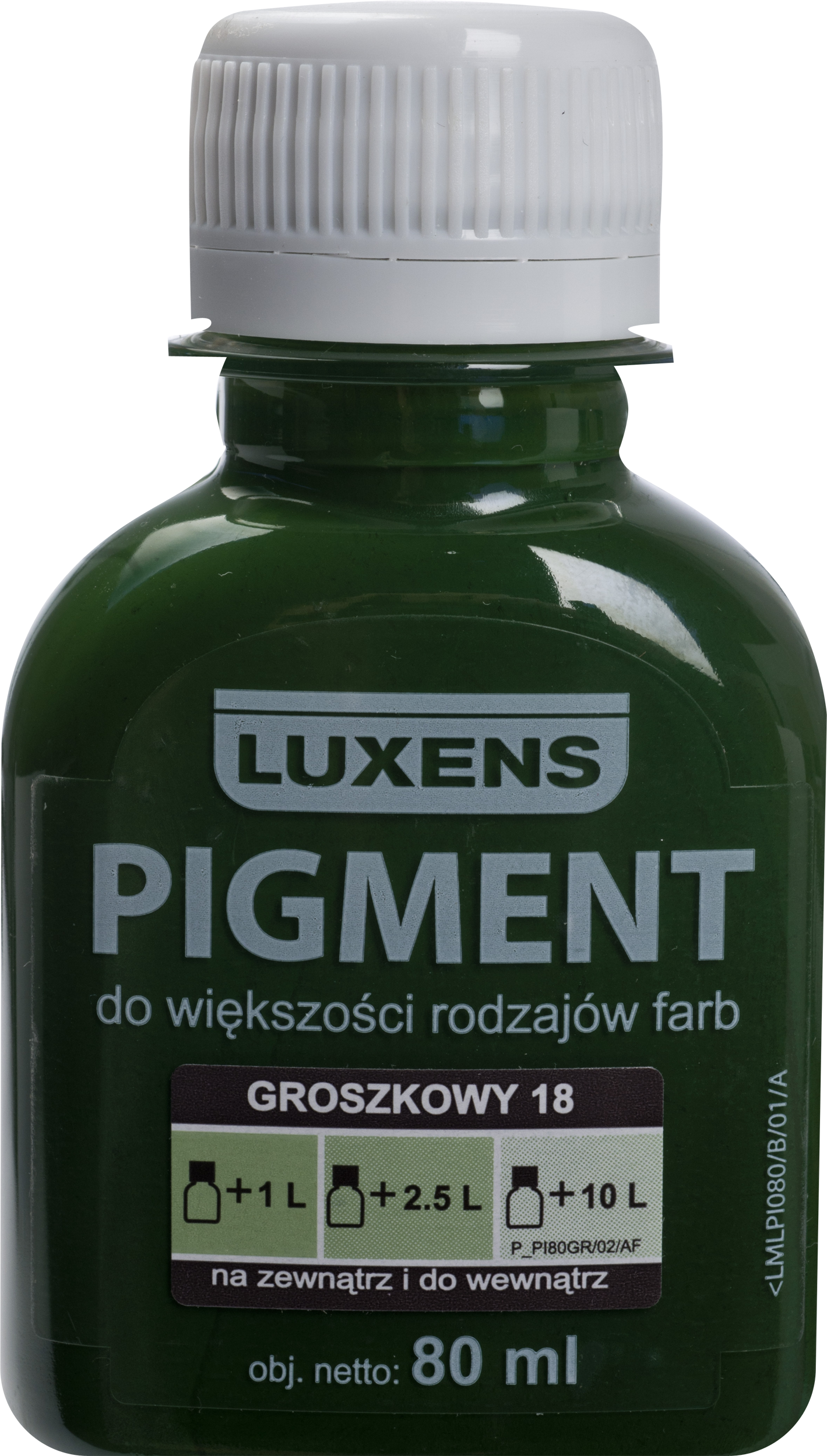 Barwnik w płynie Pigment Luxens 80 ml Groszkowy nr 18 80 ml - 2