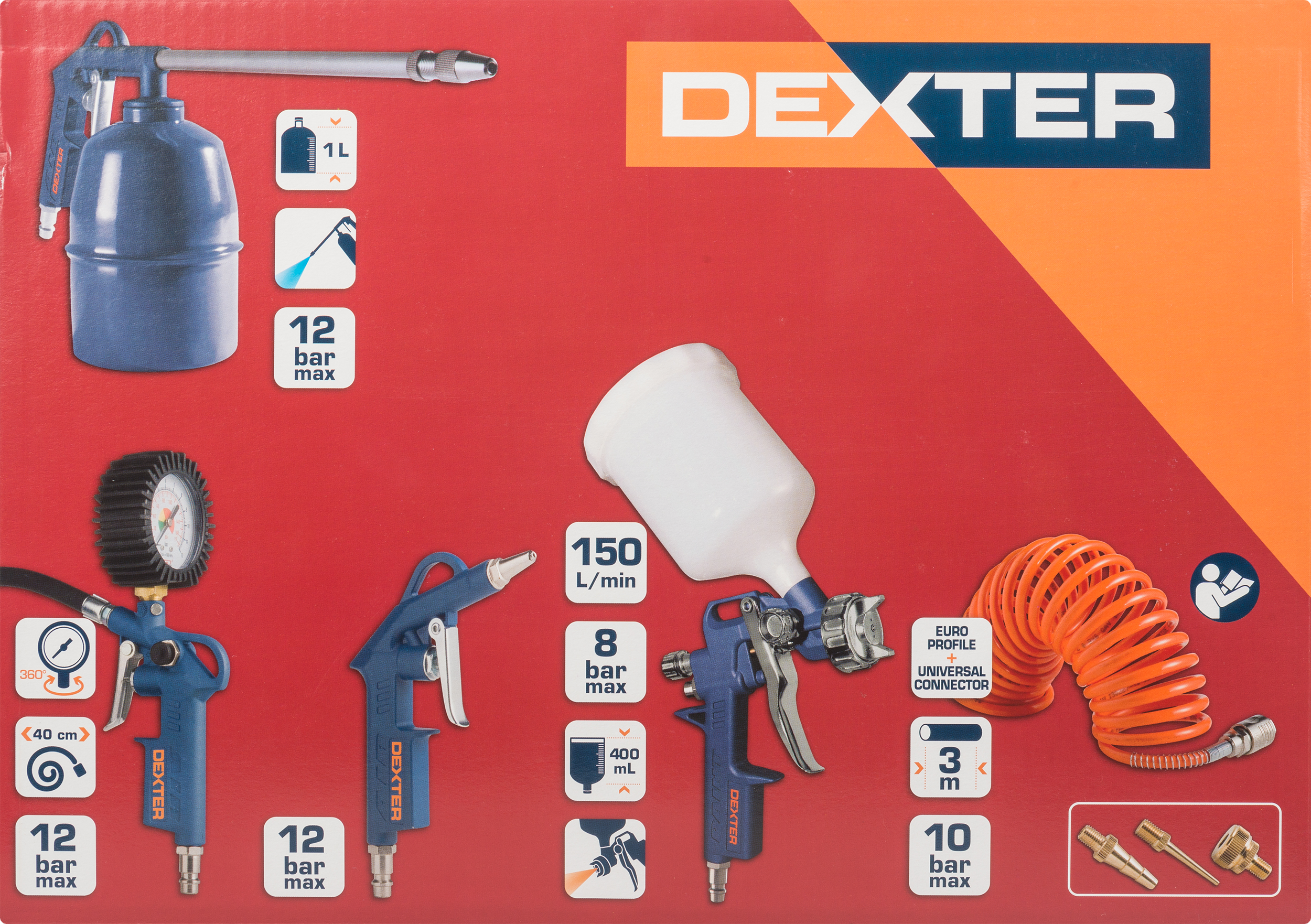 Zestaw do nadmuchiwania 10885112 DEXTER - 4