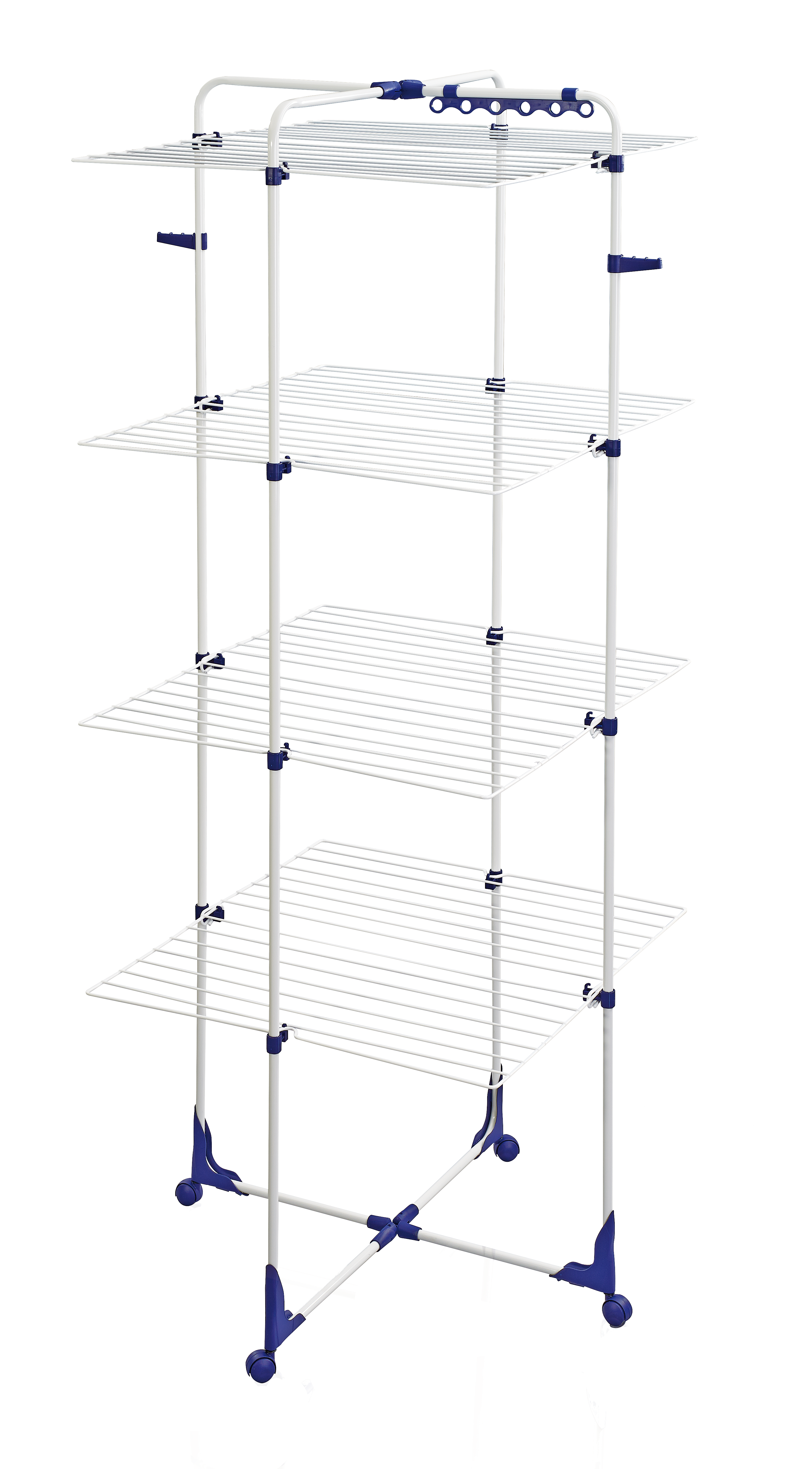 Tendedero vertical en forma de torre, 45 metros tendido, 68,50x171,50x4500 cm