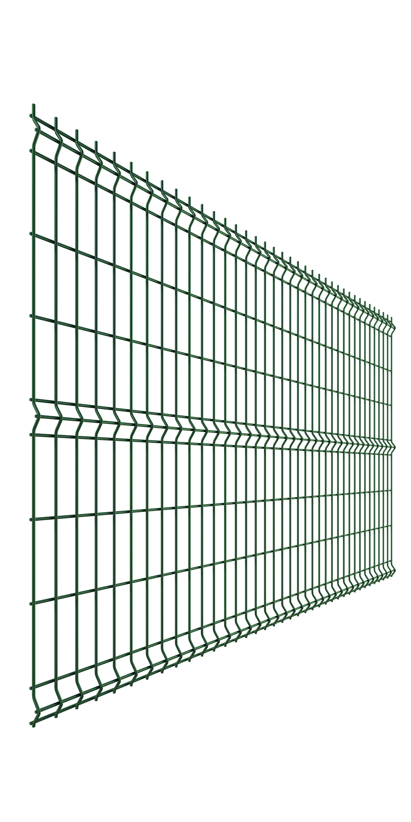 Panel ogrodzeniowy Vera 3D 153x250 cm zielony Wiśniowski - 4