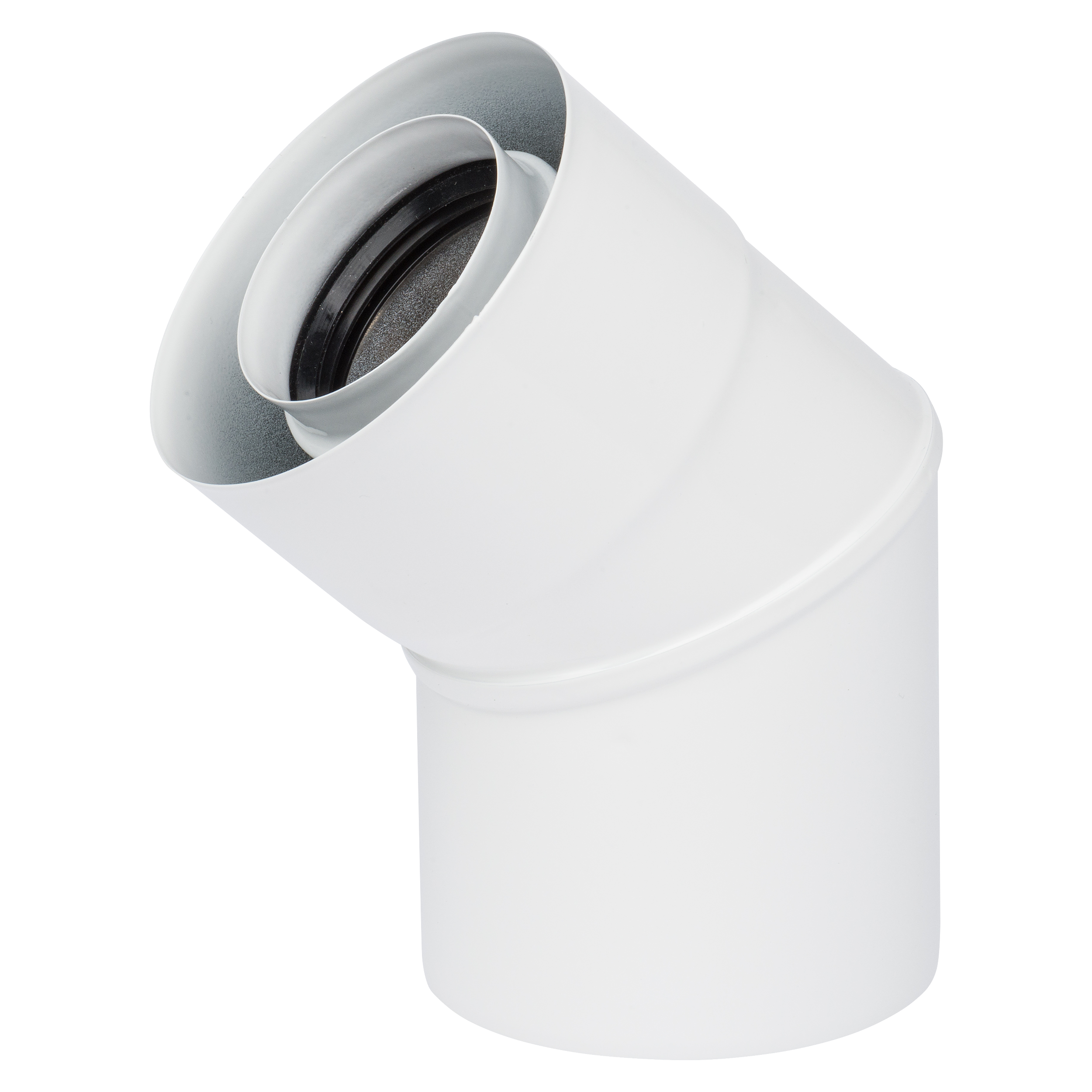 Kolano spustowe nierdzewne 60/100 mm EQUATION