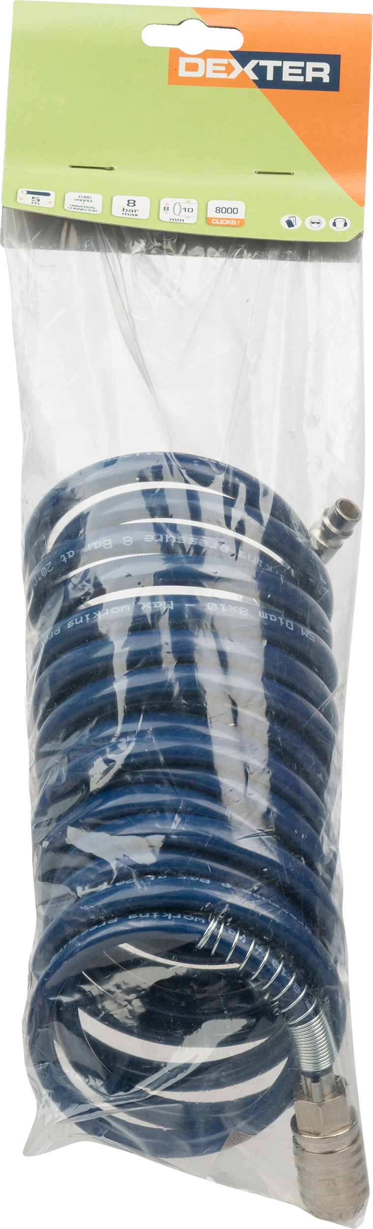 Wąż spiralny 8 mm 10834530 5 m DEXTER - 2