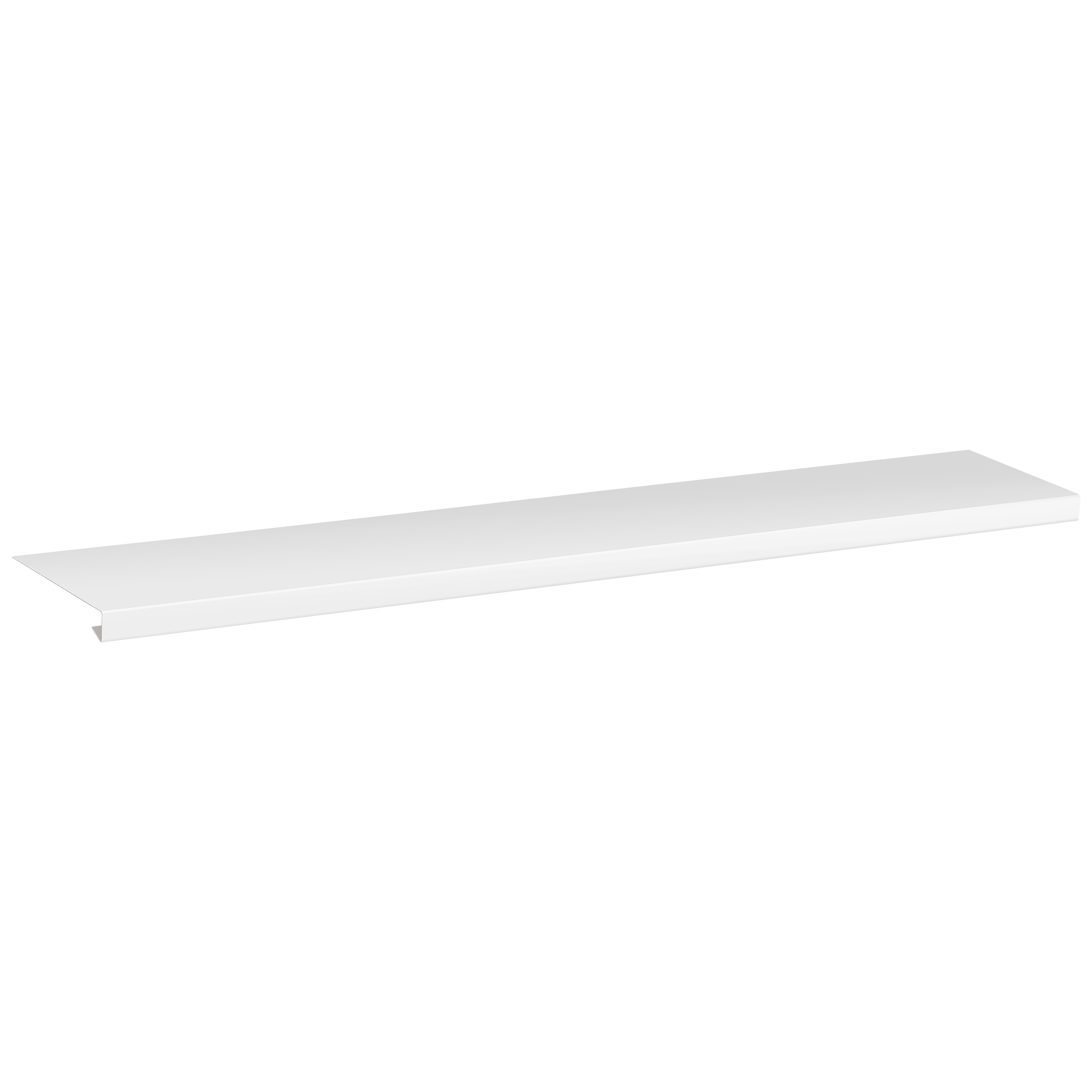 Nakładka PCV na parapet biała 200x38 cm Vox