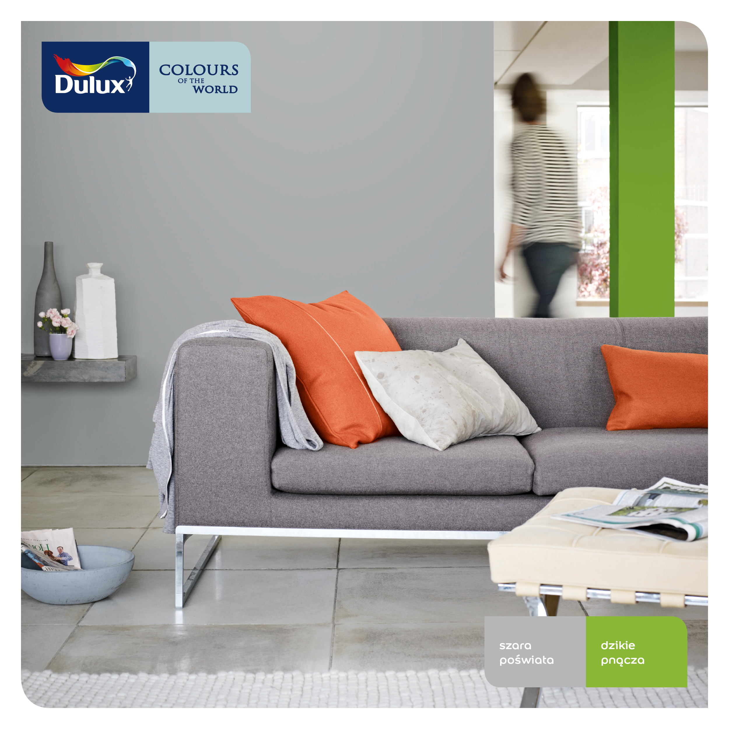 Farba Dulux Kolory świata Szara poświata 5 l - 2