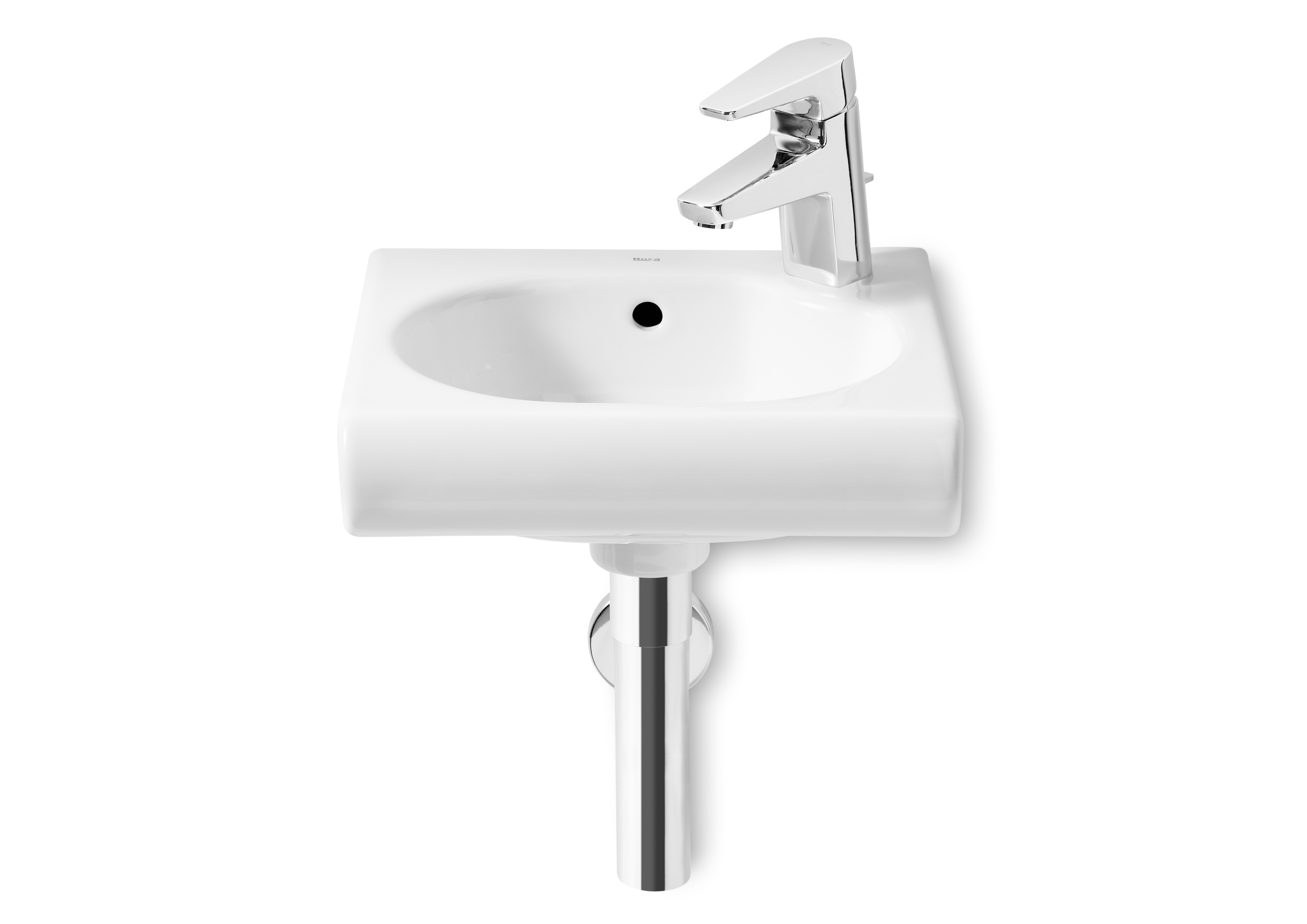 Umywalka ceramiczna Prawa Meridian 35 x 32 Z/O Roca