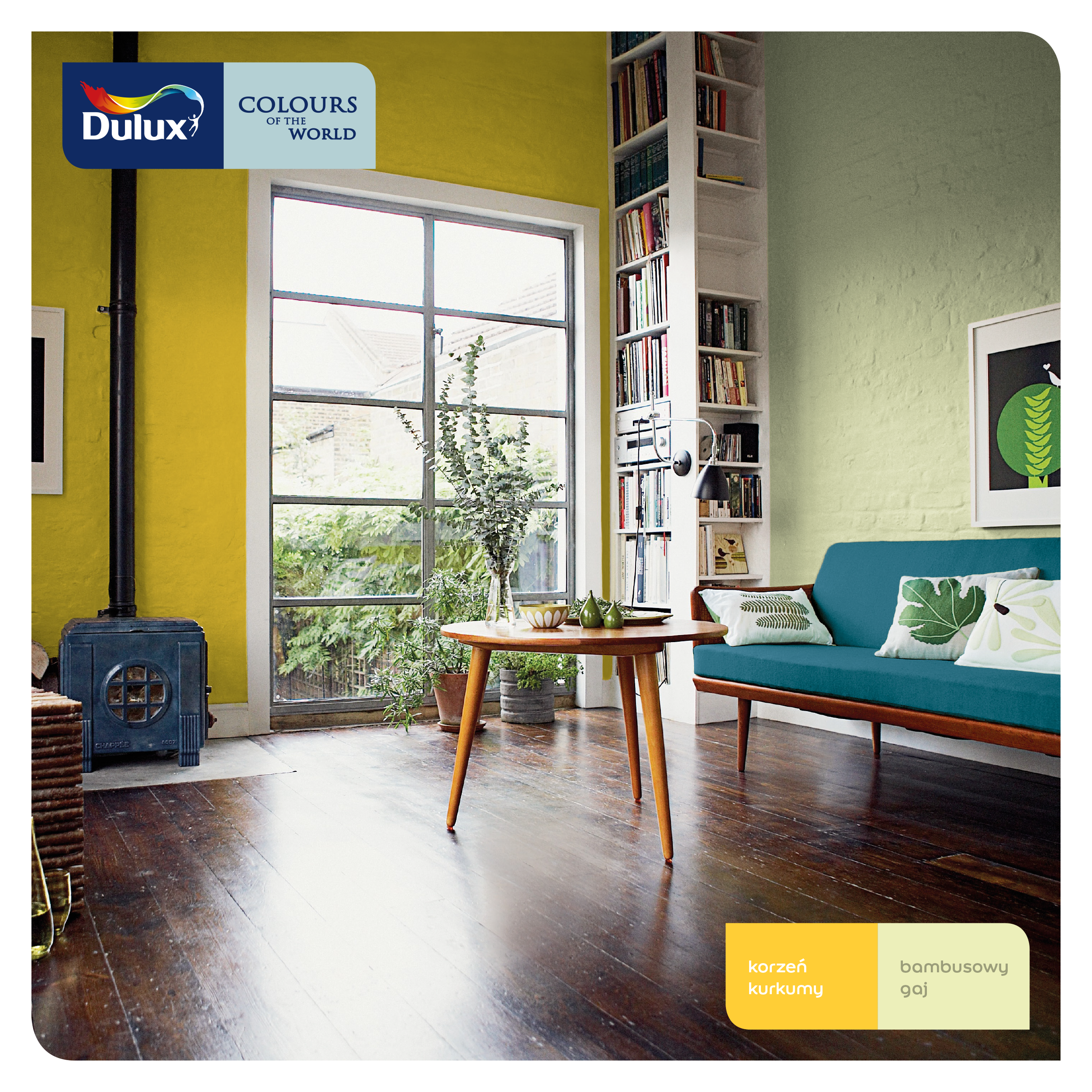 Farba Dulux Kolory świata Bambusowy gaj 5 l