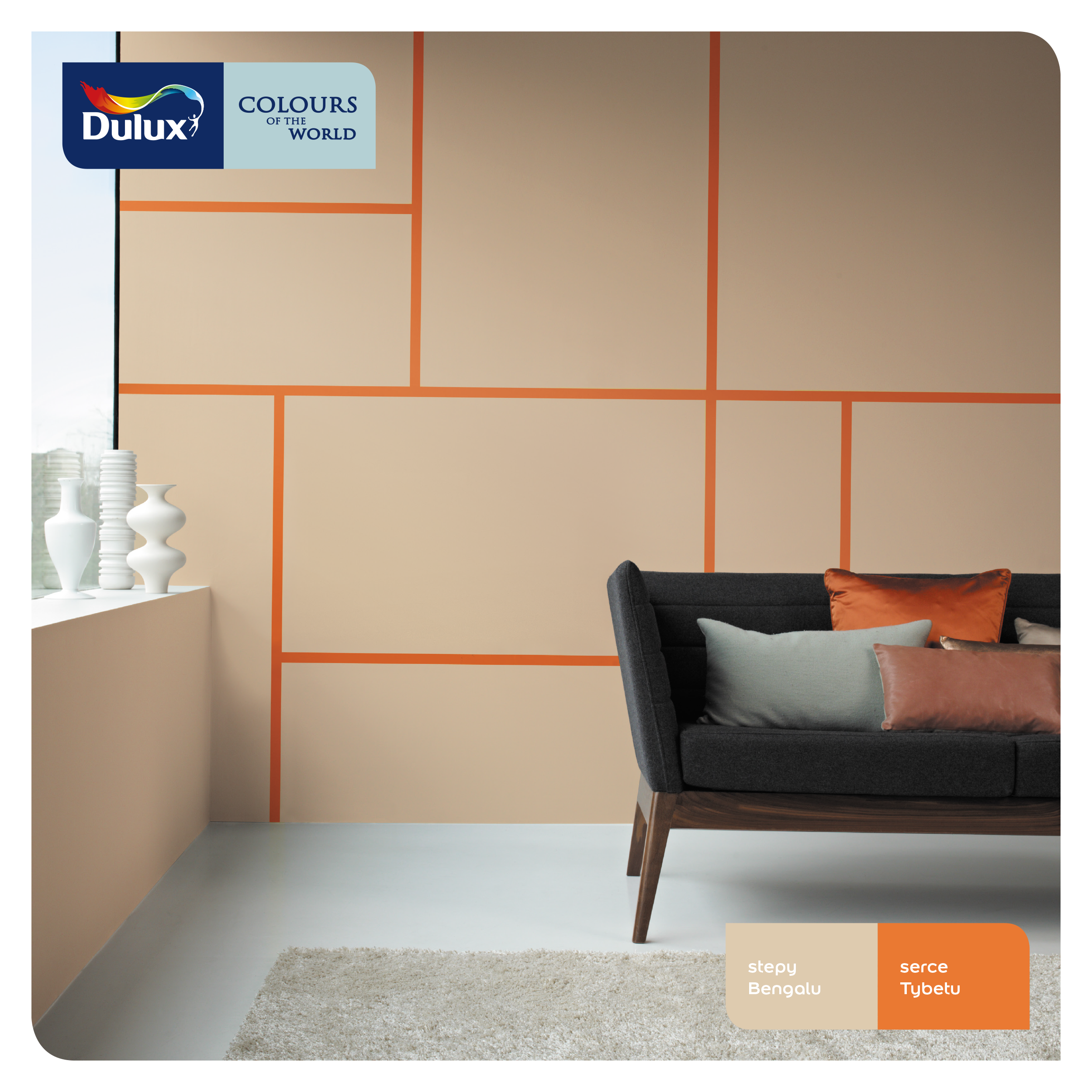 Farba Dulux Kolory świata Stepy Bengalu 5 l - 2