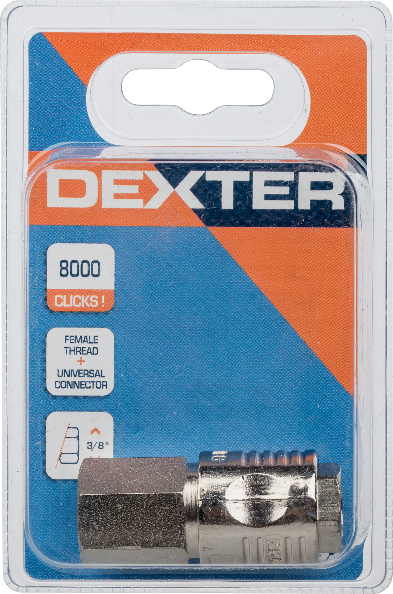 Szybkozłączka z gwintem 10885476 3/8'' DEXTER - 2
