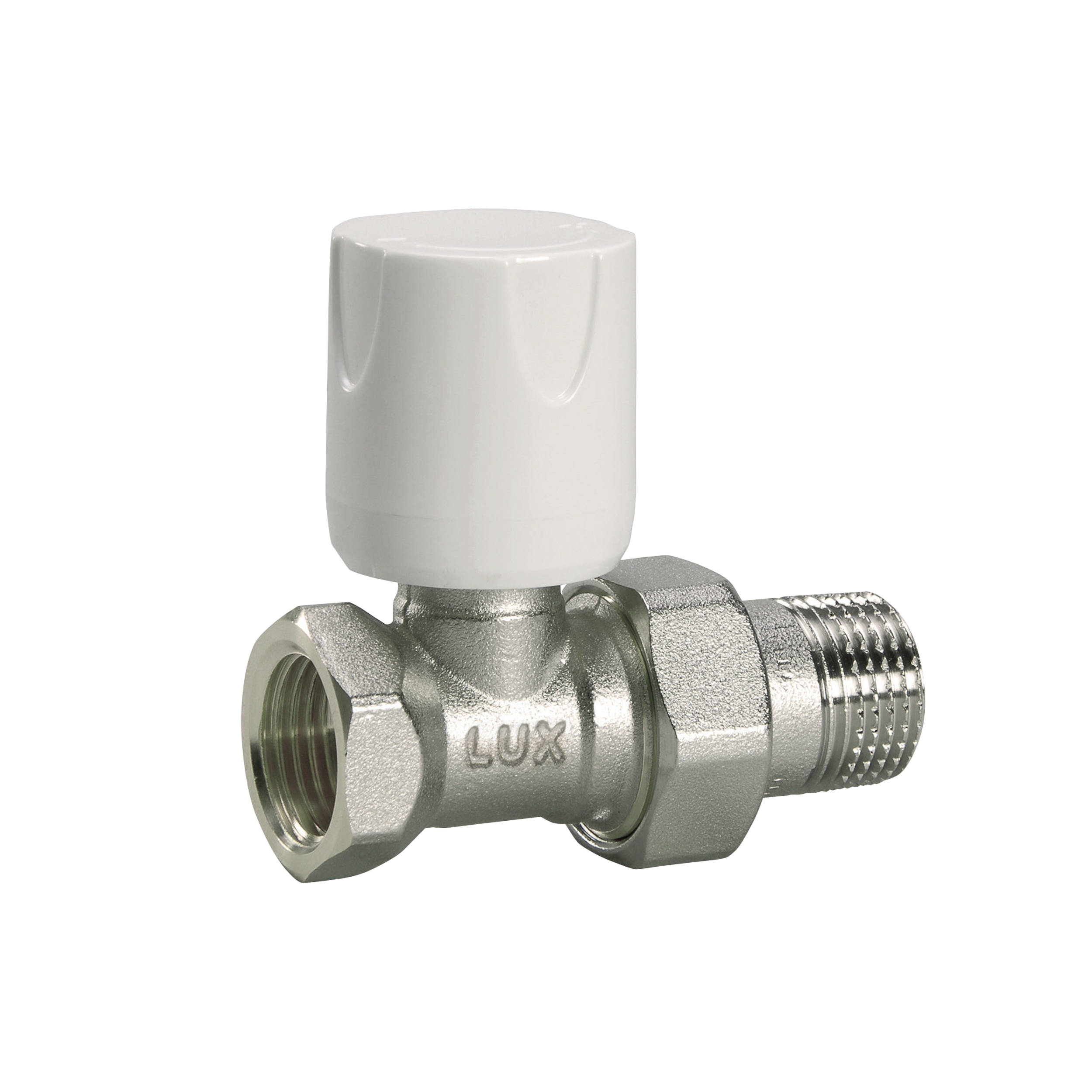 Zawór grzejnikowy zasilający PROSTY 1/2" EQUATION