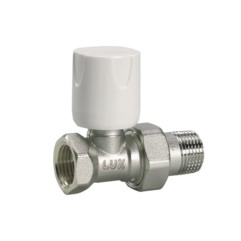 Zawór grzejnikowy zasilający PROSTY 1/2" EQUATION