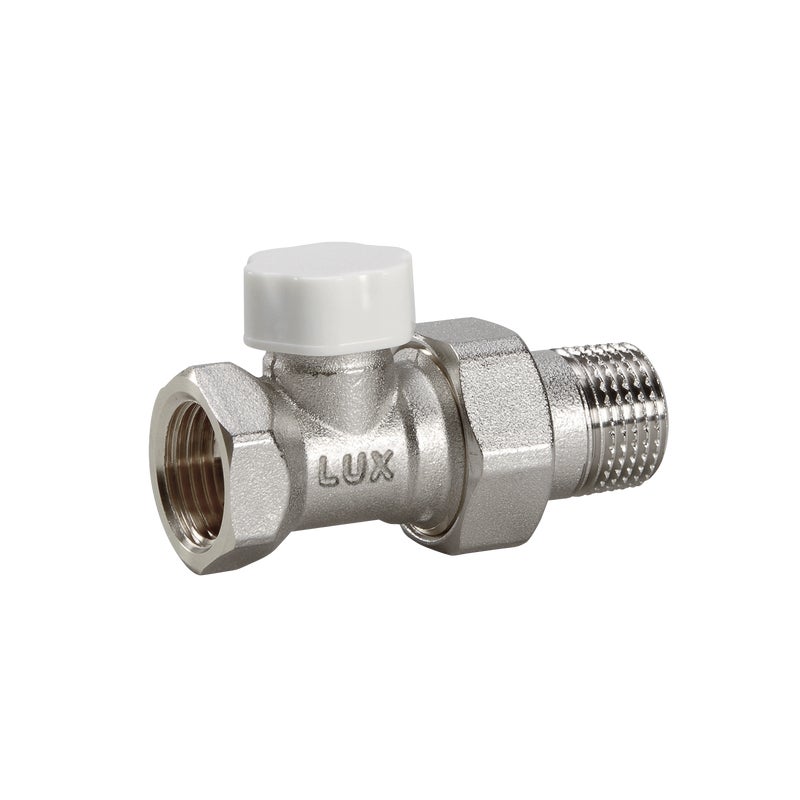 Zawór grzejnikowy powrotny PROSTY 1/2" EQUATION