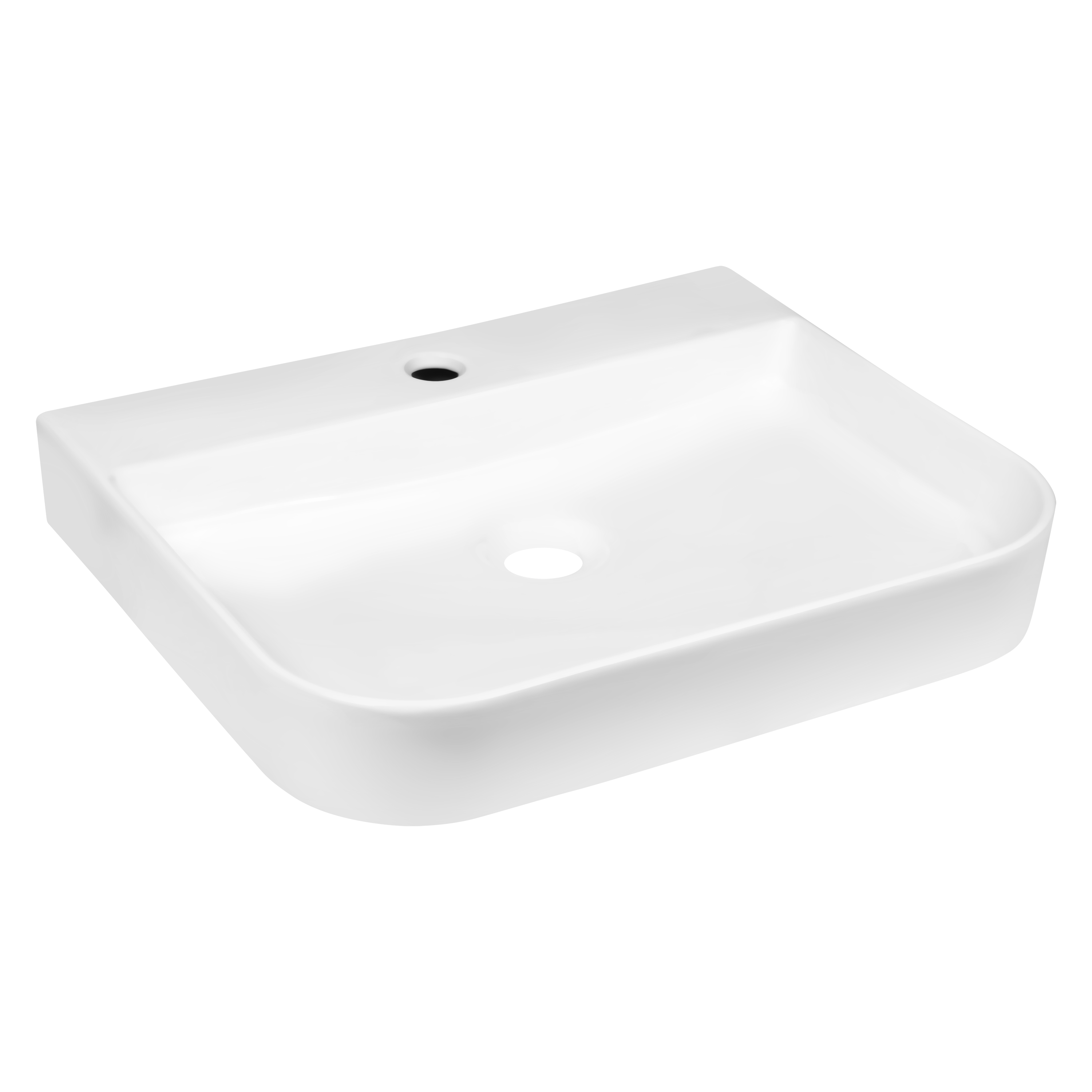 Umywalka ceramiczna nablatowa 50 x 42 Kerra