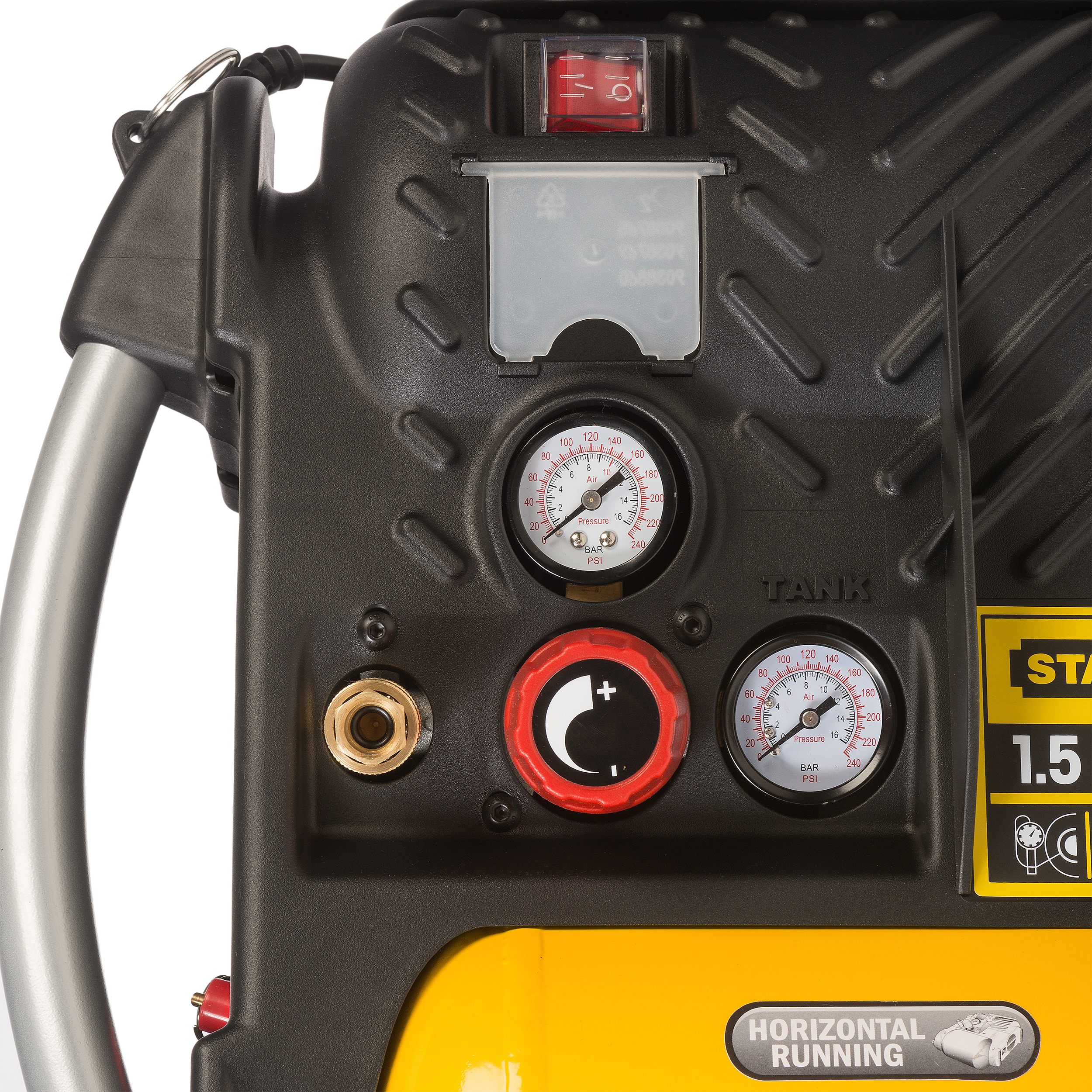 Kompresor bezolejowy AIR BOSS 8215250STP596 5 l 10 bar STANLEY - 10