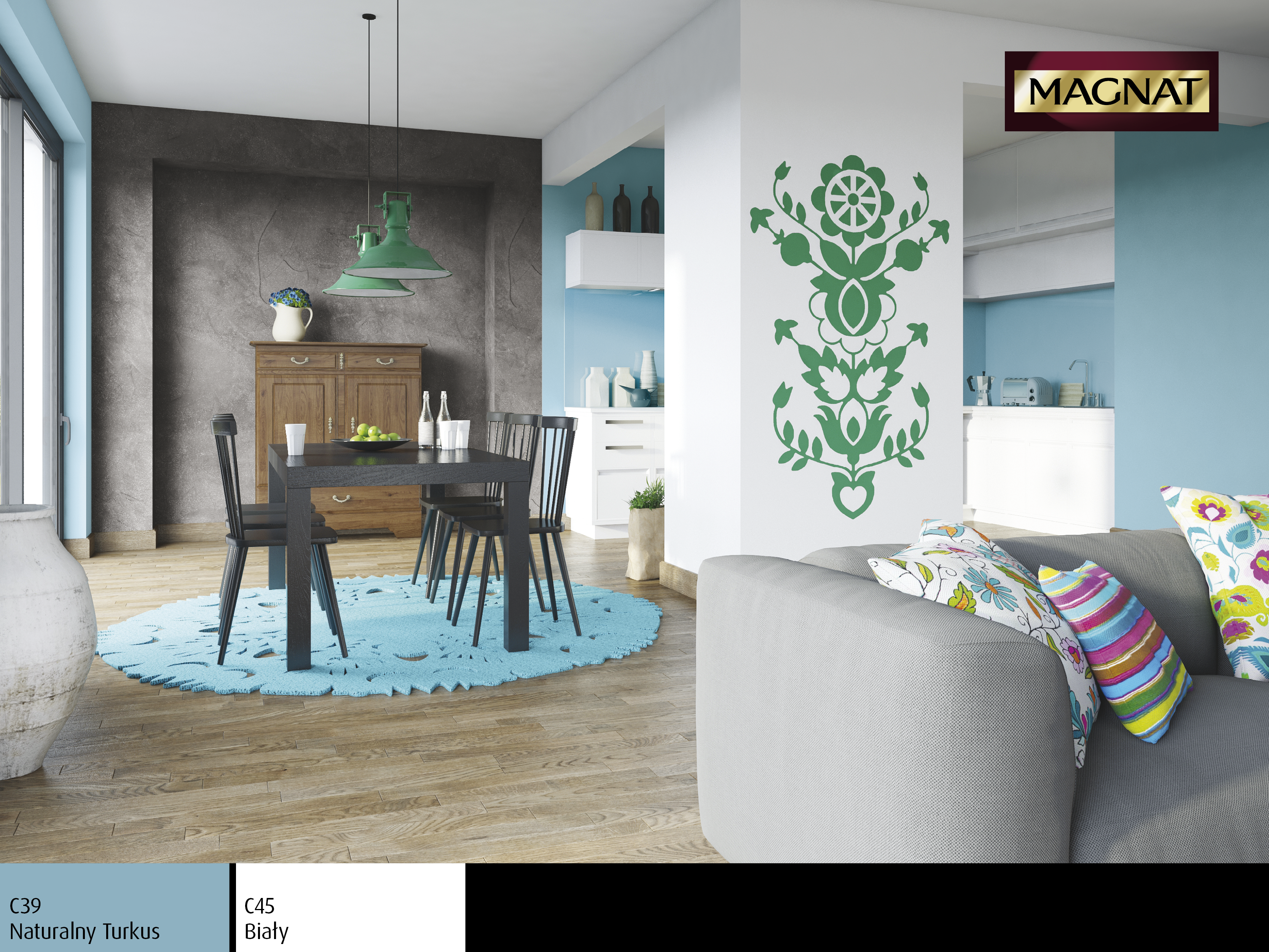 Farba Magnat Ceramic Biały 2.5 l - 2