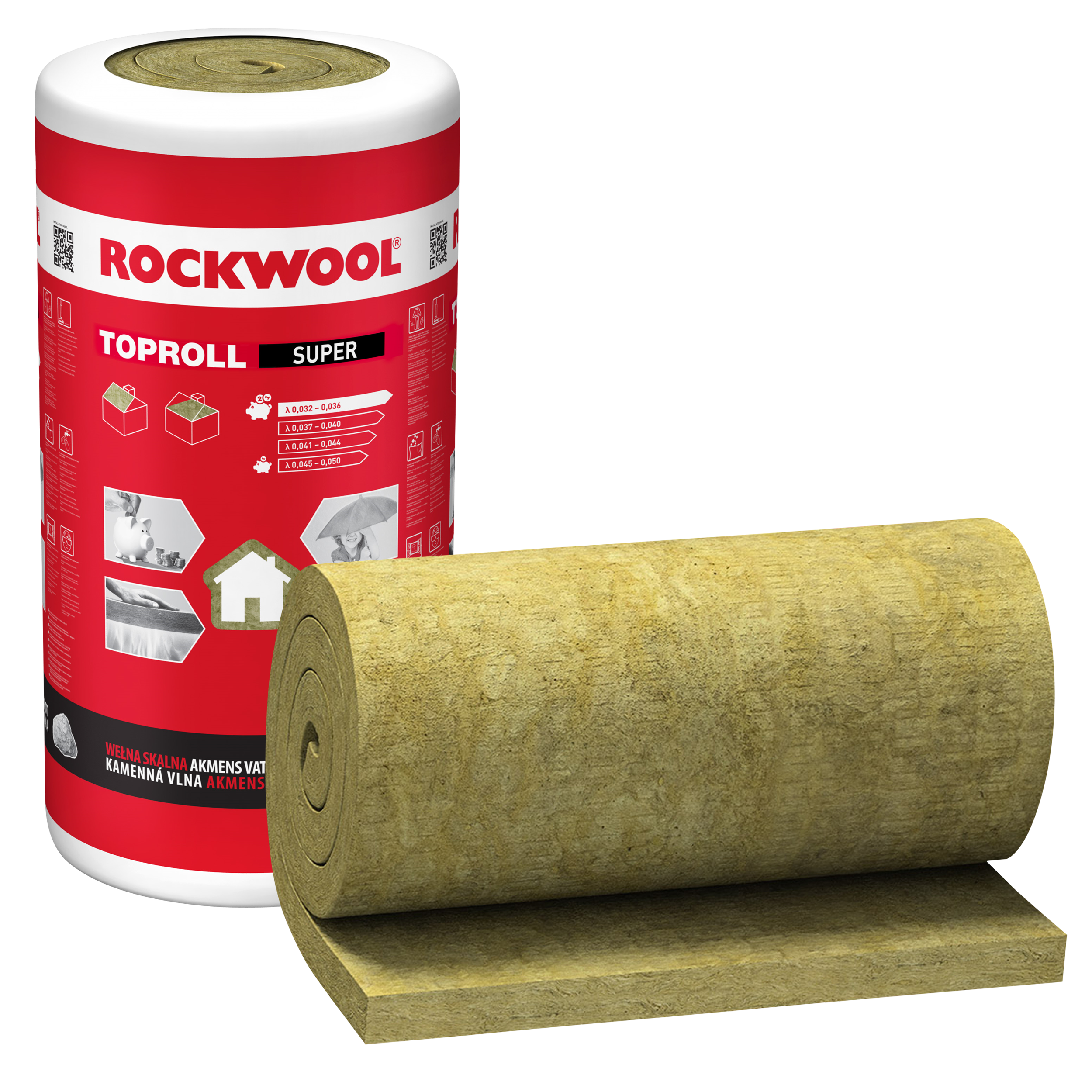 WełnaskalnaToprollSuper150mmRockwool