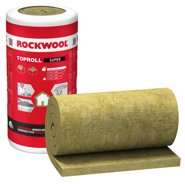 Wełna skalna Toproll Super 100 mm Rockwool