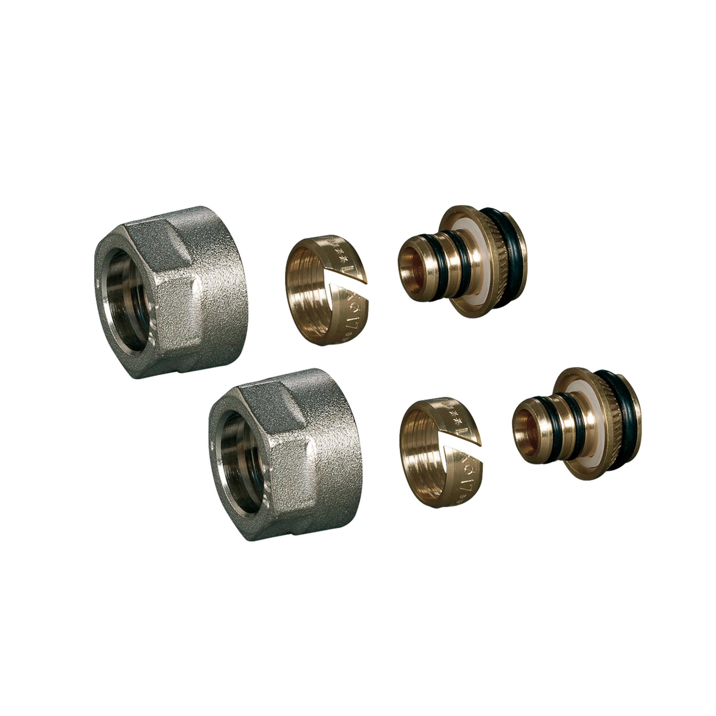 Komplet przyłączy grzejnikowych do rur PEX 3/4" x 16 mm EQUATION