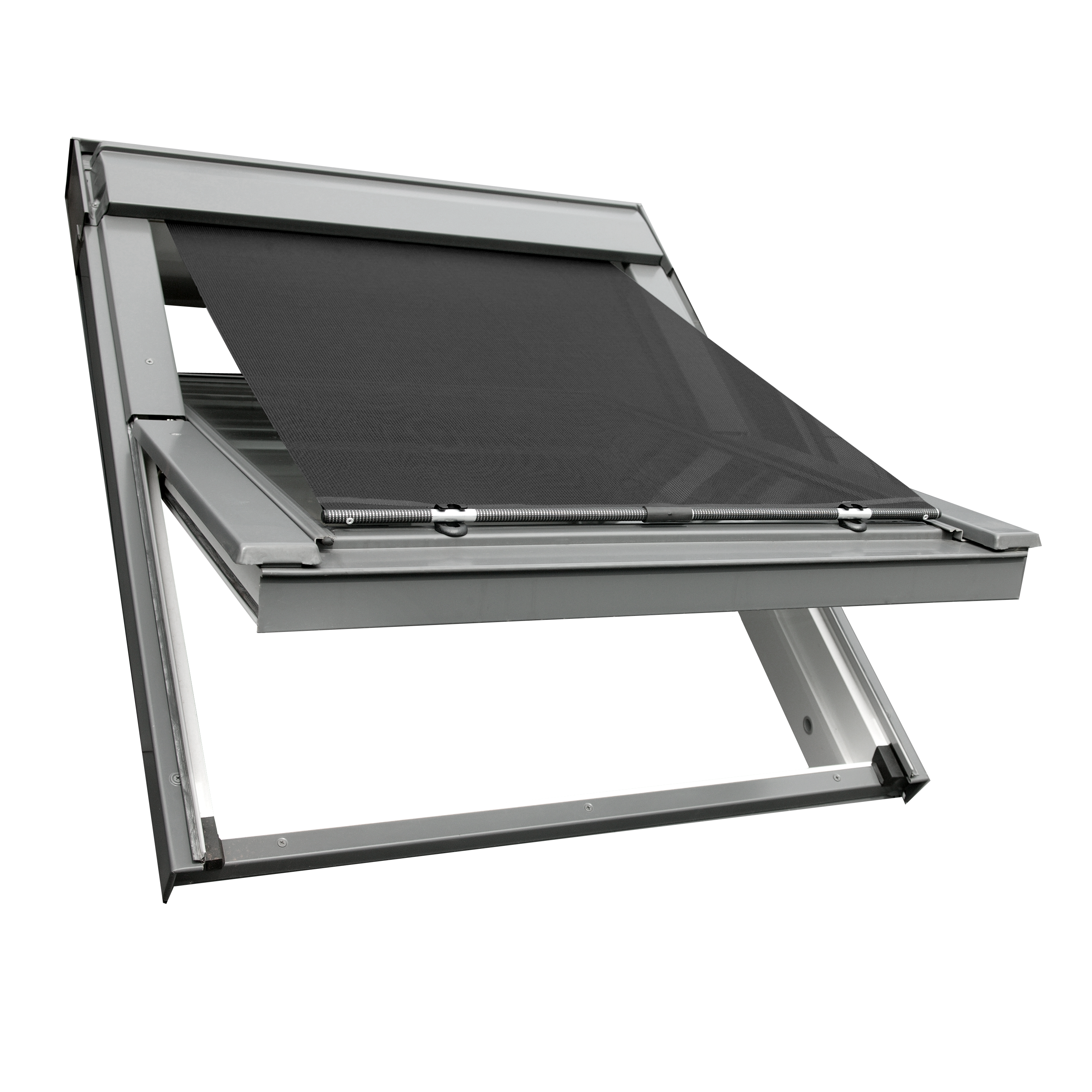 Markiza zewnętrzna okienna 78x118/140 cm Czarna MIA MXA 4260 Contrio - 3