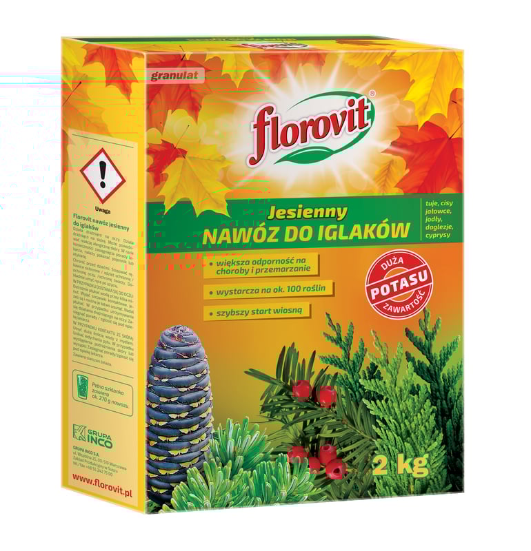 Nawóz do roslin iglastych jesienny 2kg Florovit