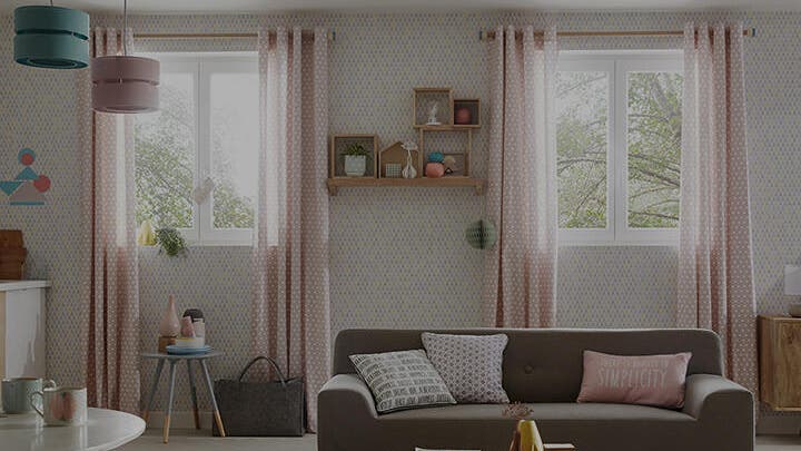 Tende moderne per soggiorno semplici tende da finestra per camera