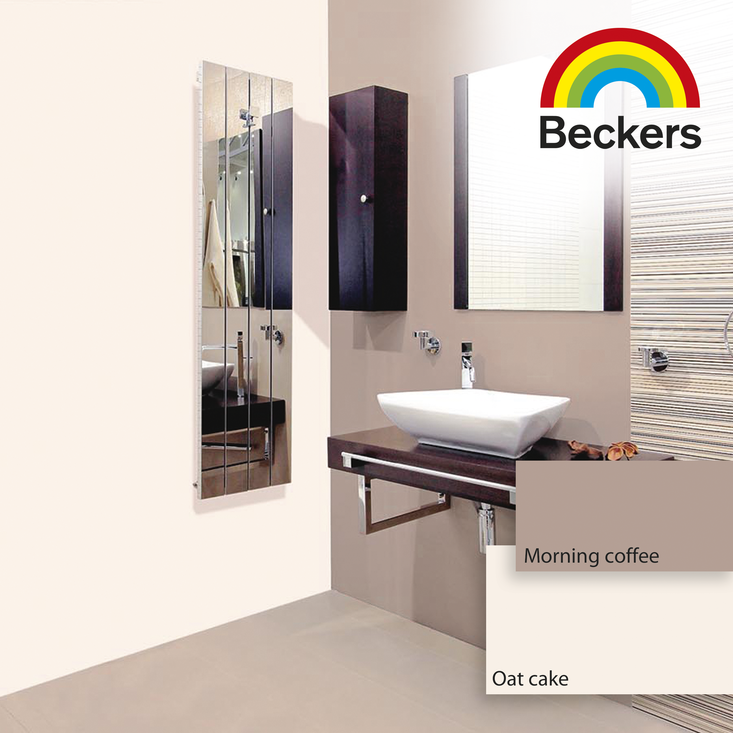 Farba Beckers Designer Kitchen & Bathroom Oat cake 2.5 l - 2