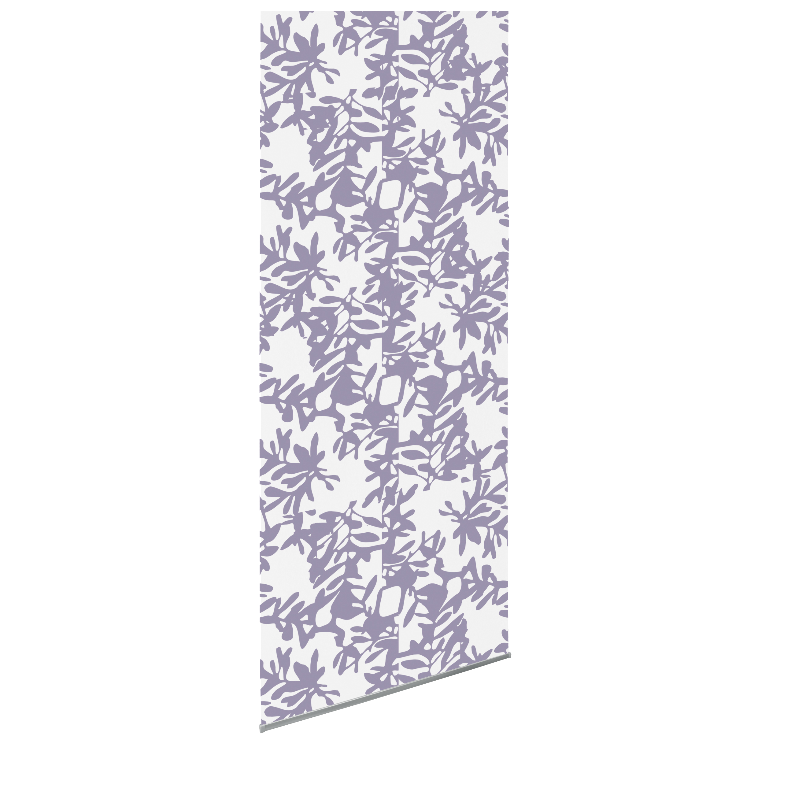 Tkanina na panel japoński Kwiecie fioletowa 60 x 275 cm