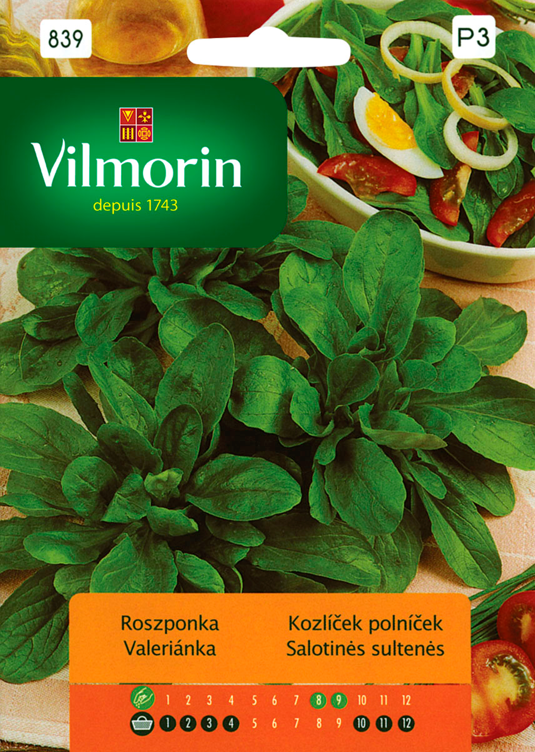 Roszponka VIT nasiona tradcyjne Vilmorin