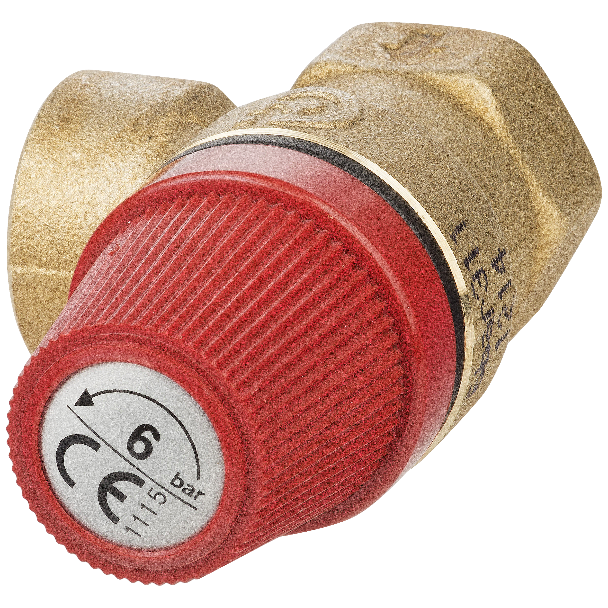 Zawór bezpieczeństwa 1/2"  6 BAR CALEFFI POLAND