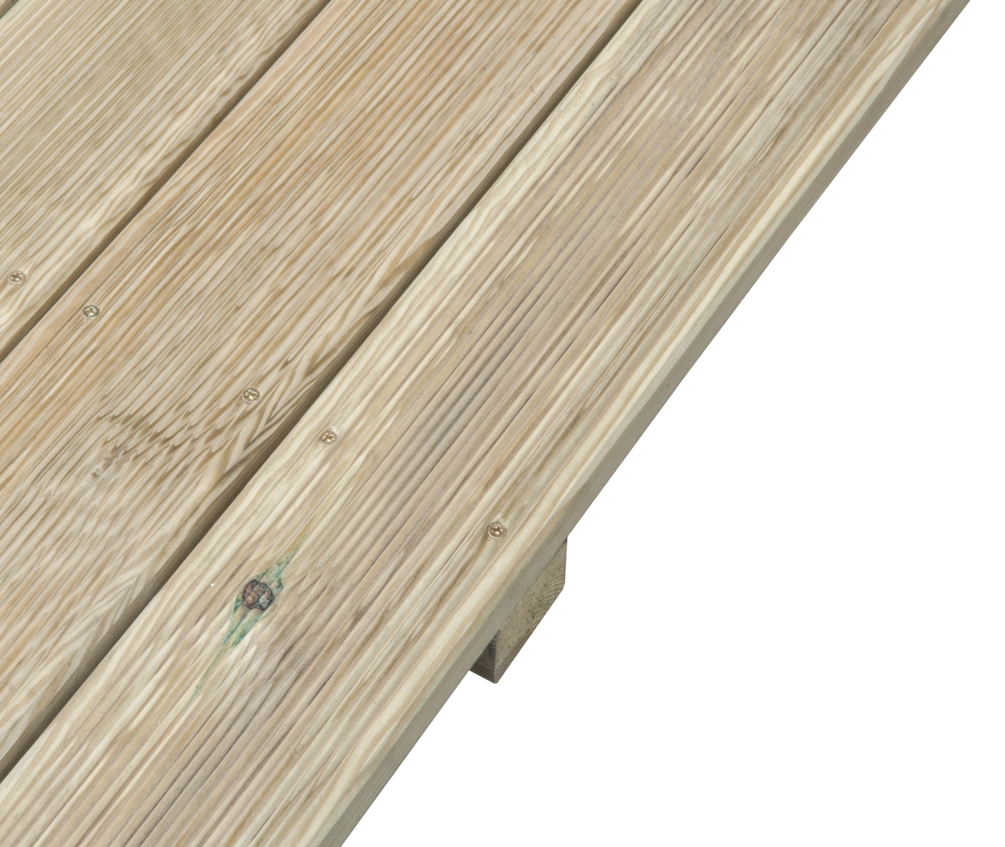 Deska tarasowa drewniana 11.5x240x2.8 cm Sosna Stelmet - 4