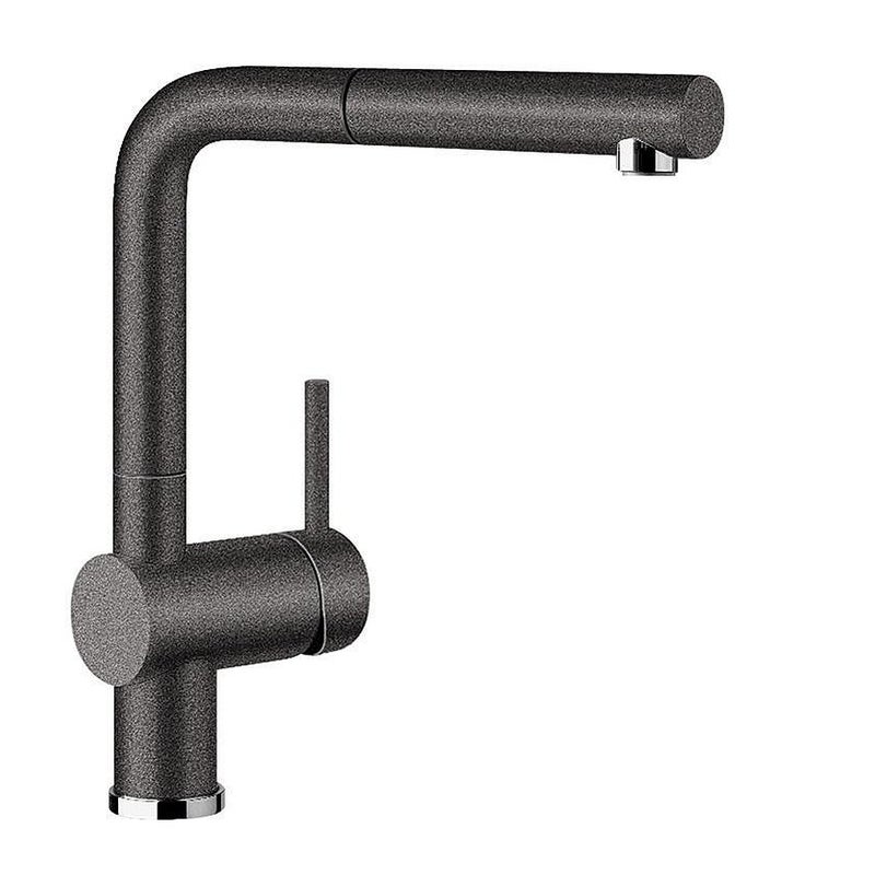 Bateria kuchenna z wyciąganą wylewką Linus-S Blanco