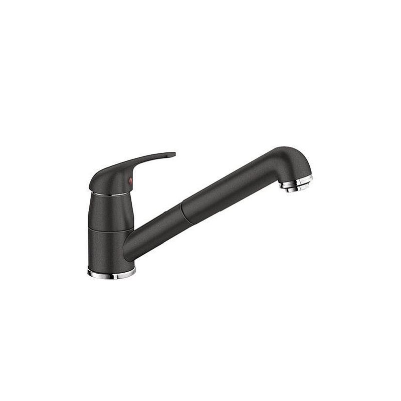 Bateria kuchenna z wyciąganą wylewką K 16 cm Daras-S Antracytowa