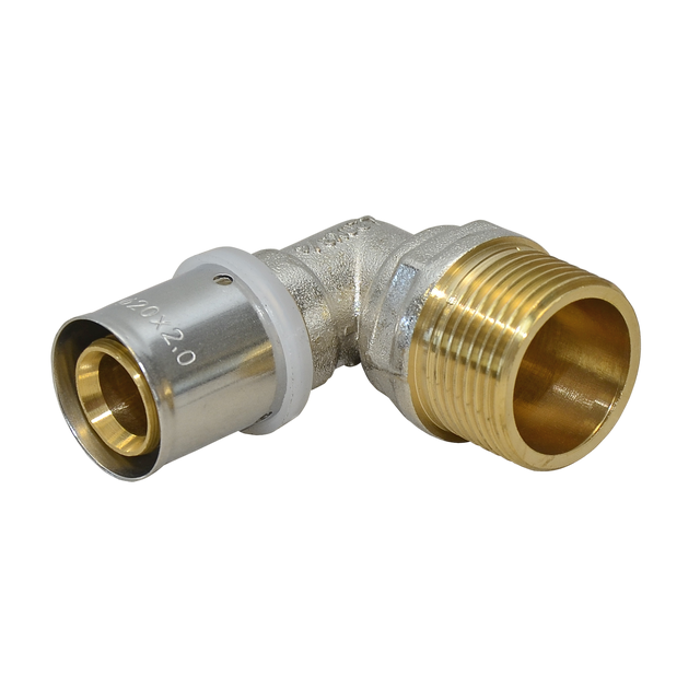 Kolanko PEX zaprasowywane 16 mm - GZ1/2