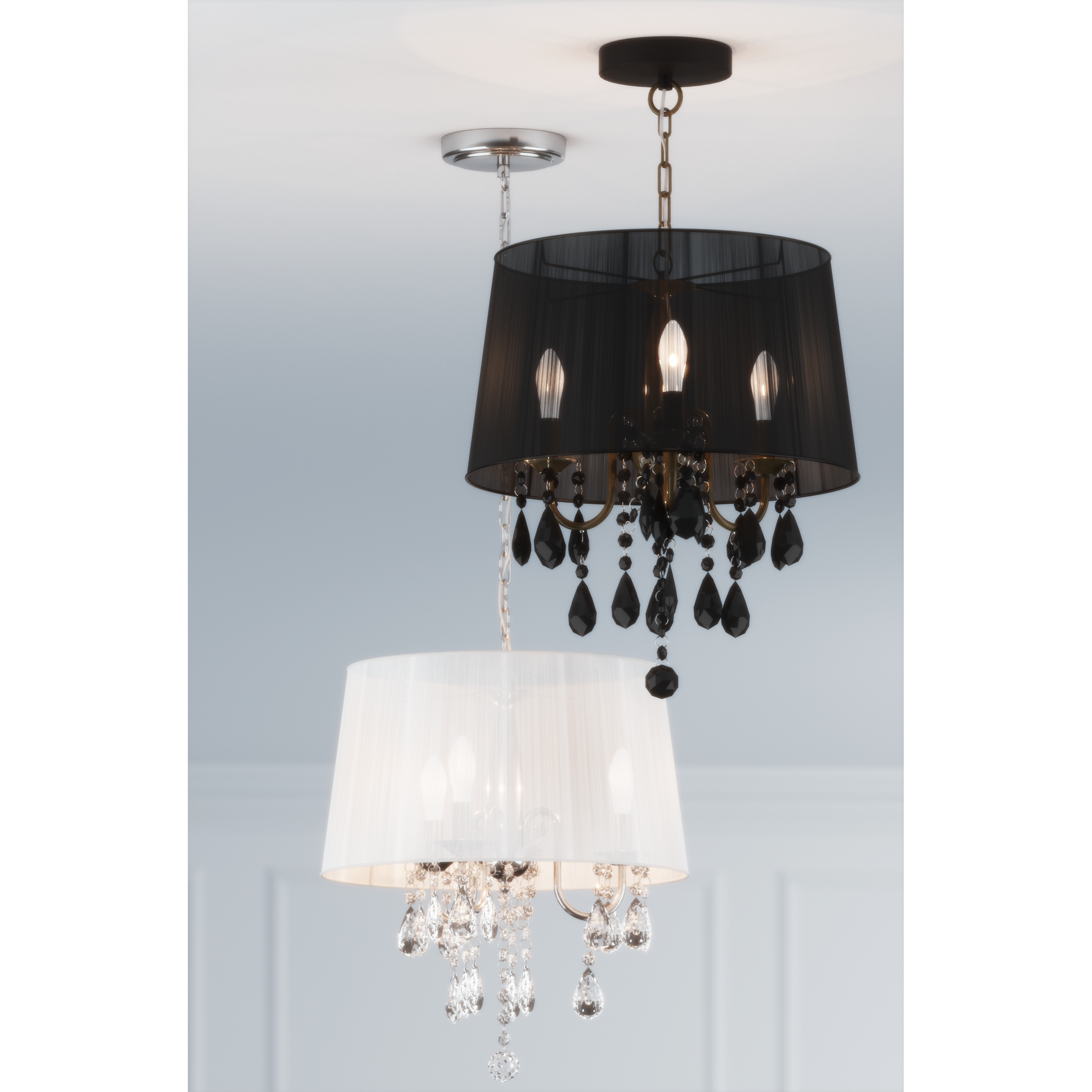 Lampa wisząca Mona czarna E14 Light Prestige - 6