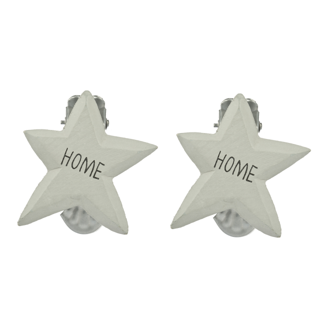 Upinacze do zasłon Gwiazdka szare 2 szt. Inspire